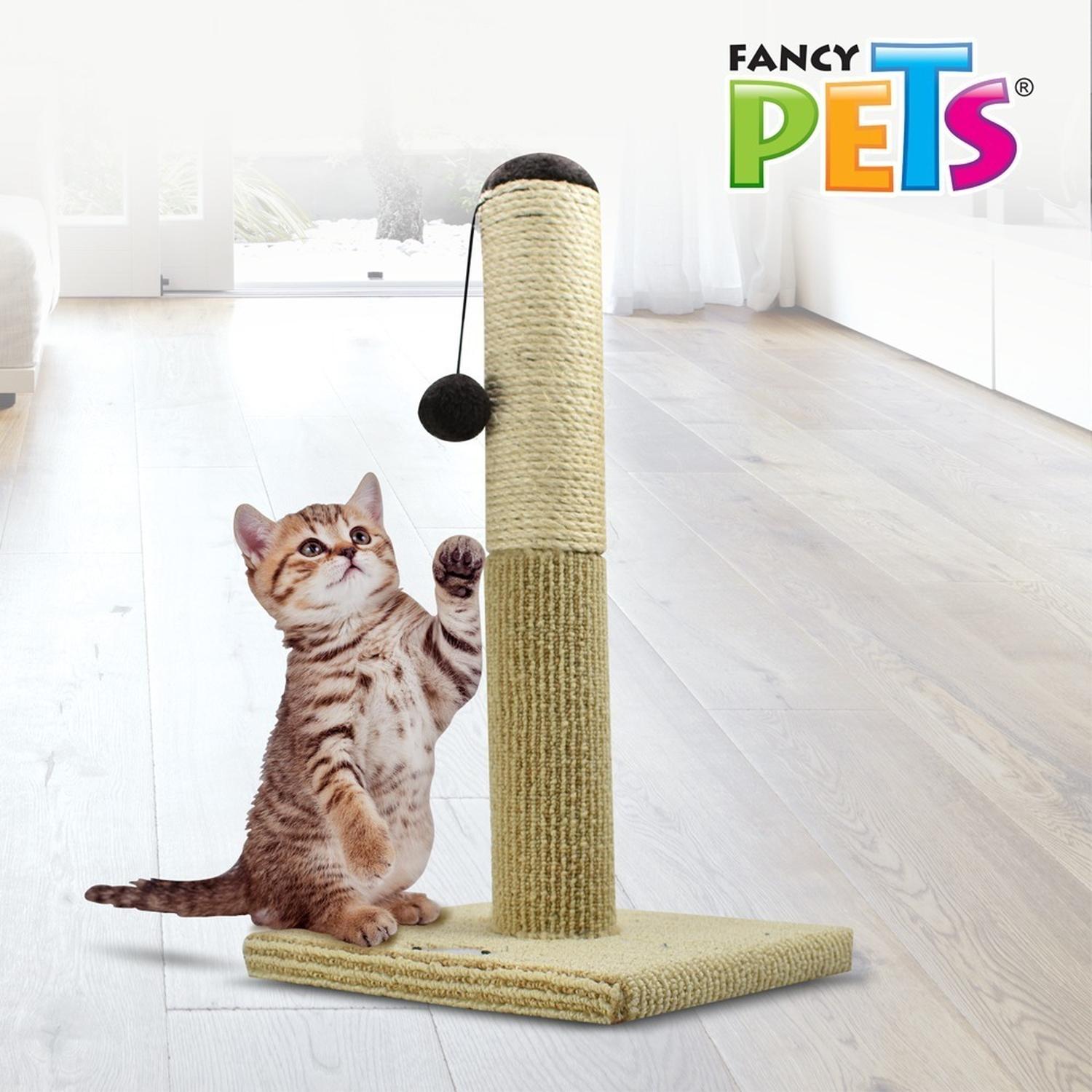 Fancy Pets Poste Rascador Para Gato De 55 Cm fibra de yute