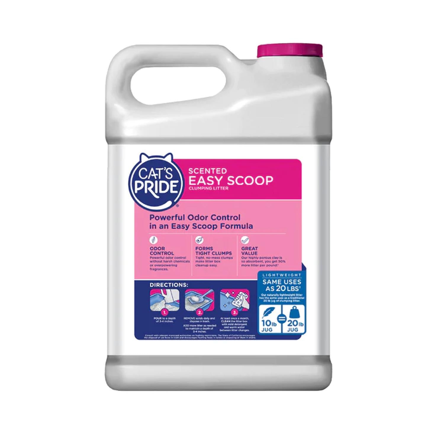 Cat's Pride Scented Easy Scoop Arena gato Aglutinante sin olores
