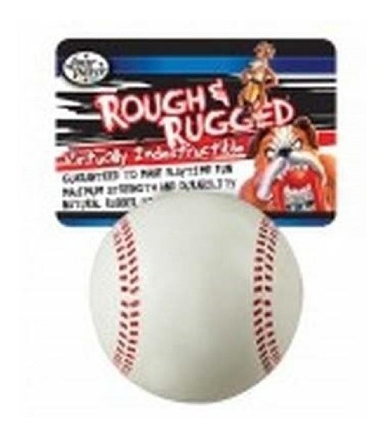 Juguete Perros Pelota De Goma Agarradera Baseball 8.5 Cm