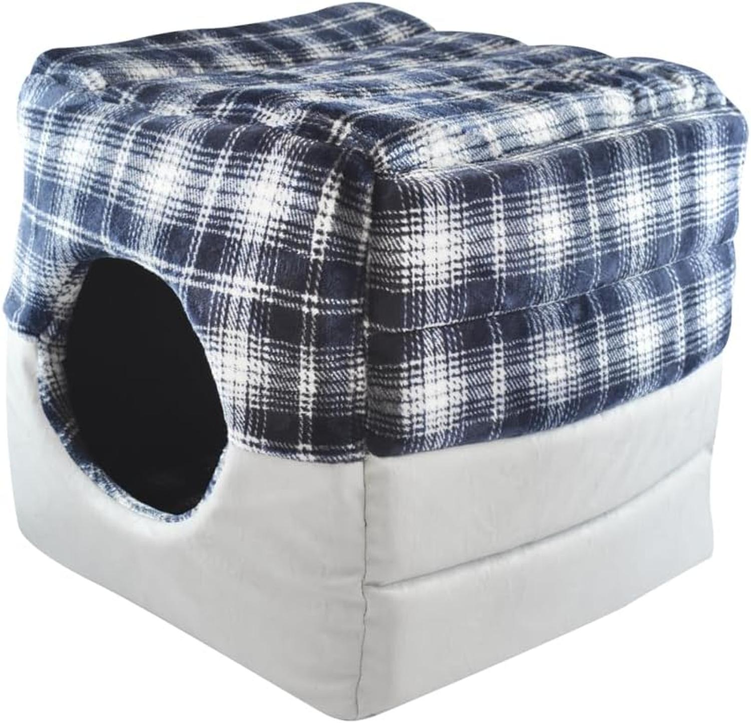 Fancy Pets cama cubo 2 en 1 para perro, colchon o casa