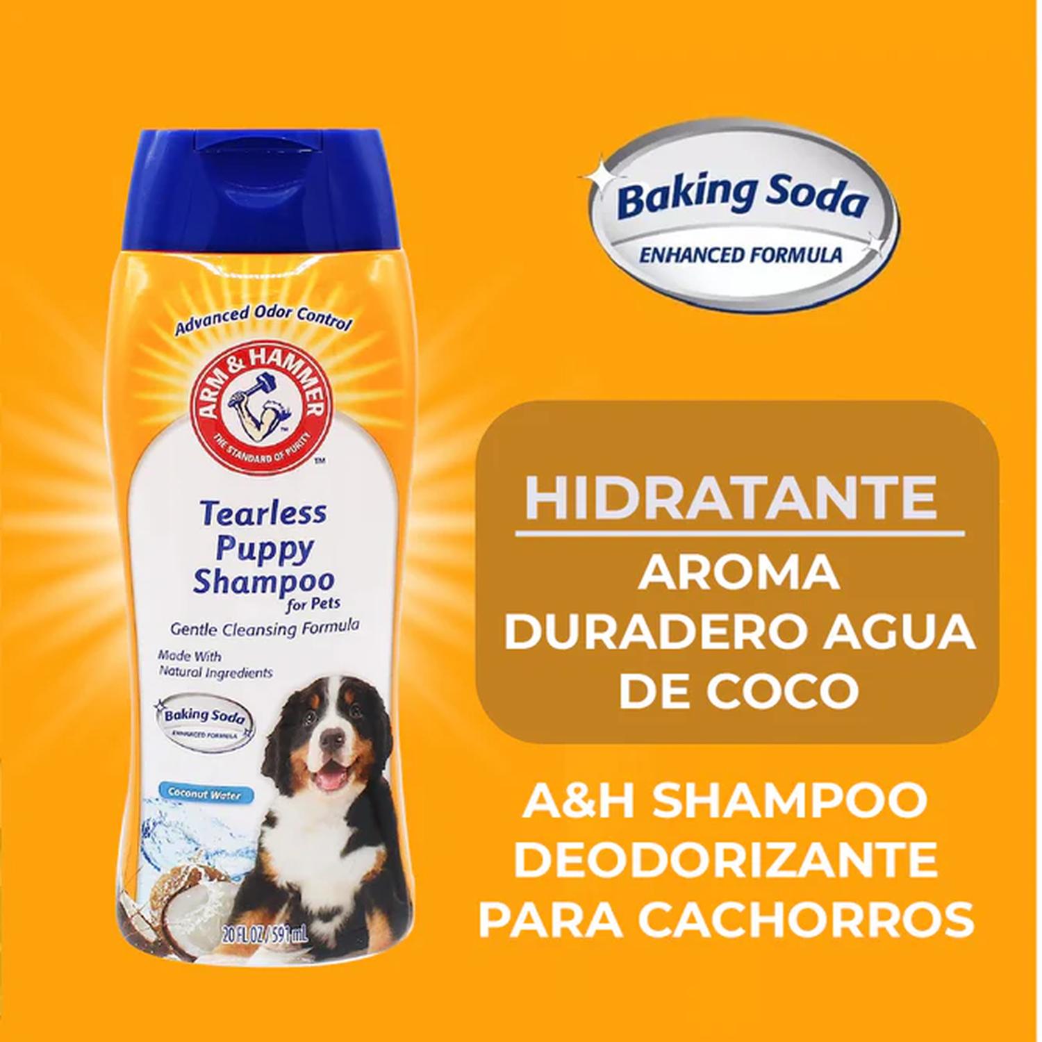 Arm & Hammer Shampoo para Cachorros menos lágrimas coco 591ml