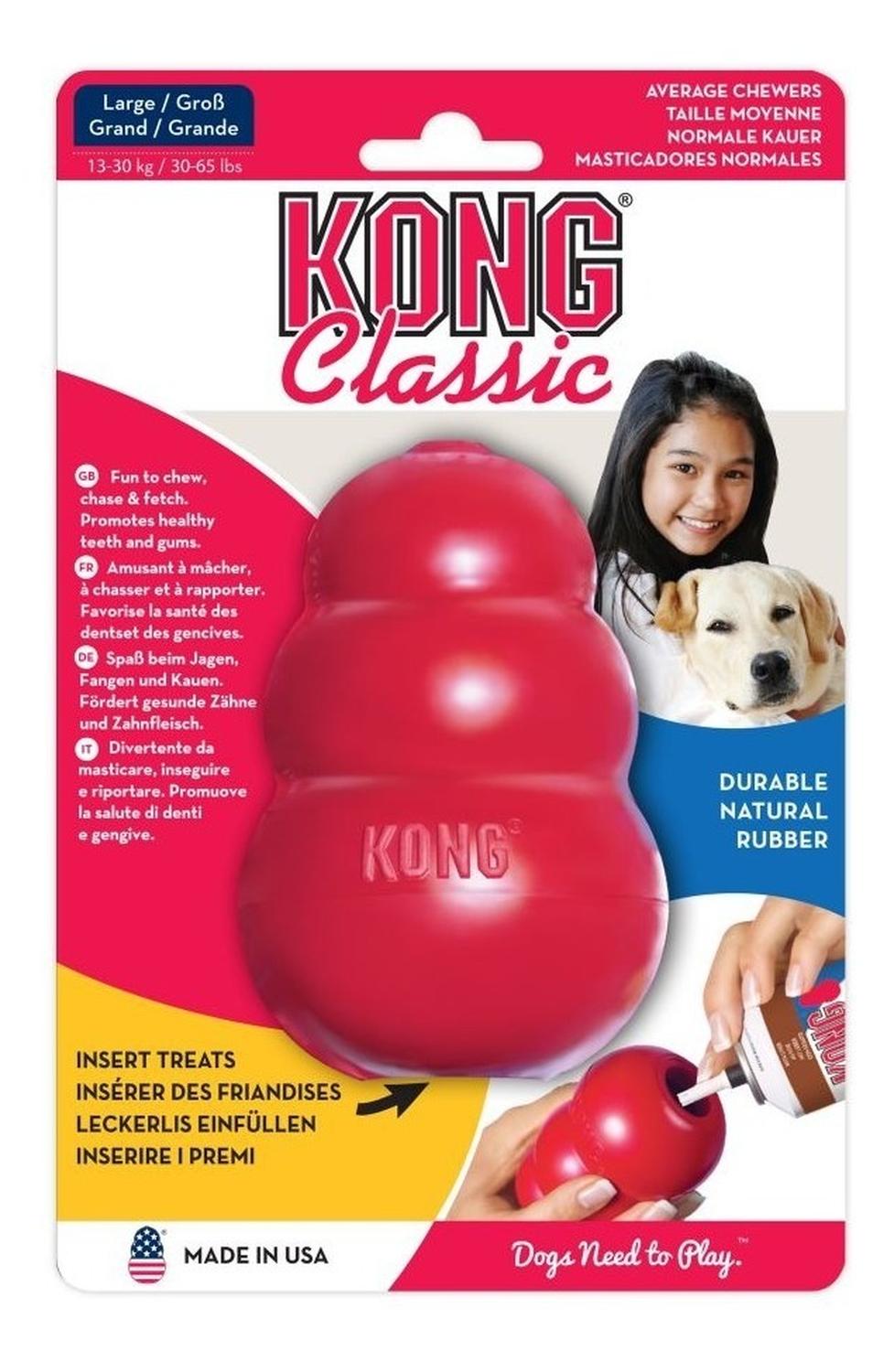 Juguete Para Perros Kong Clásico Grande
