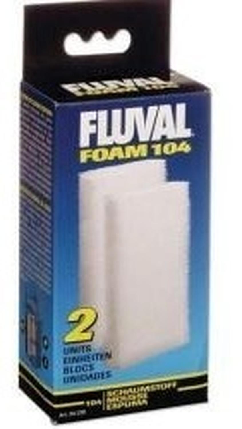 Esponja Para canister Fluval 104/105/106/107 Caja 2 pzas