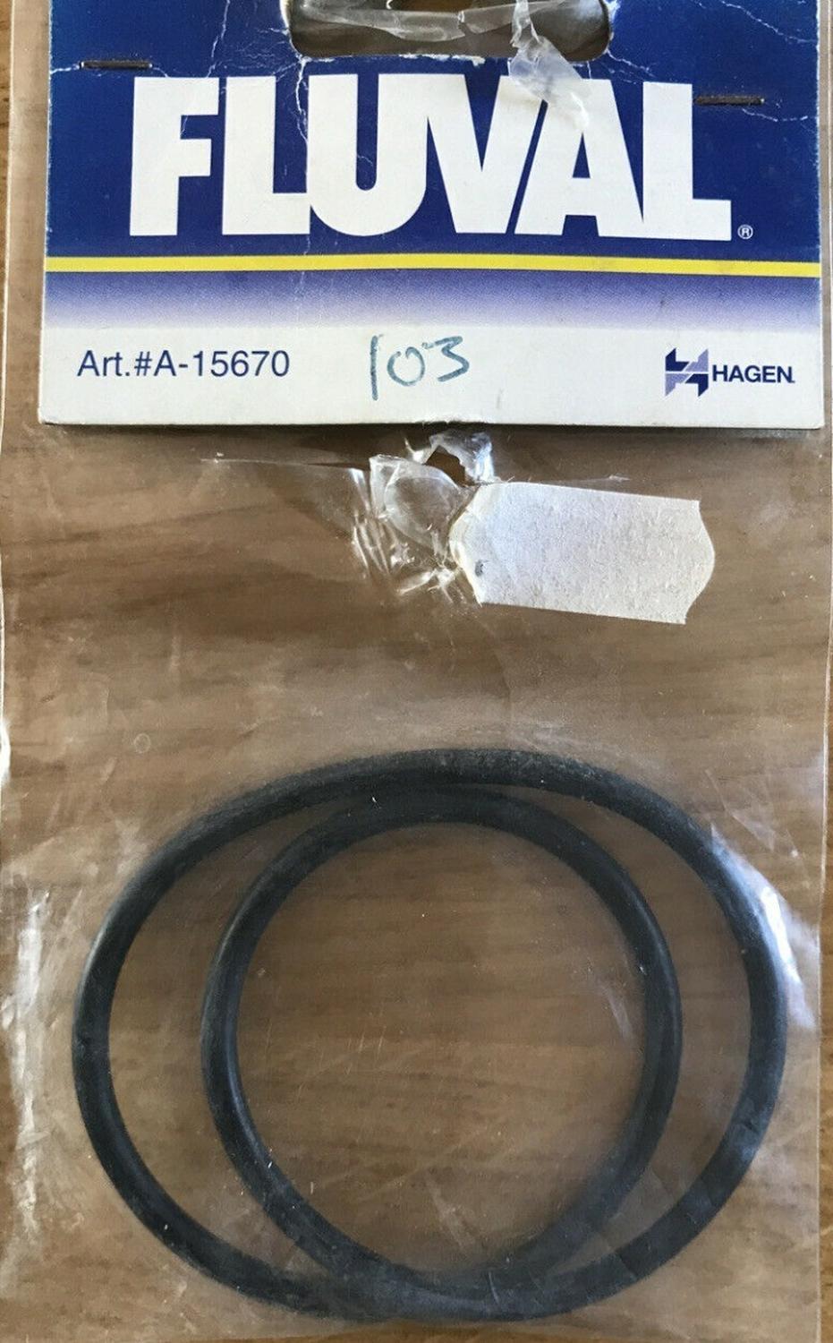 Refaccion Fluval Empaque Circular Vaso 103