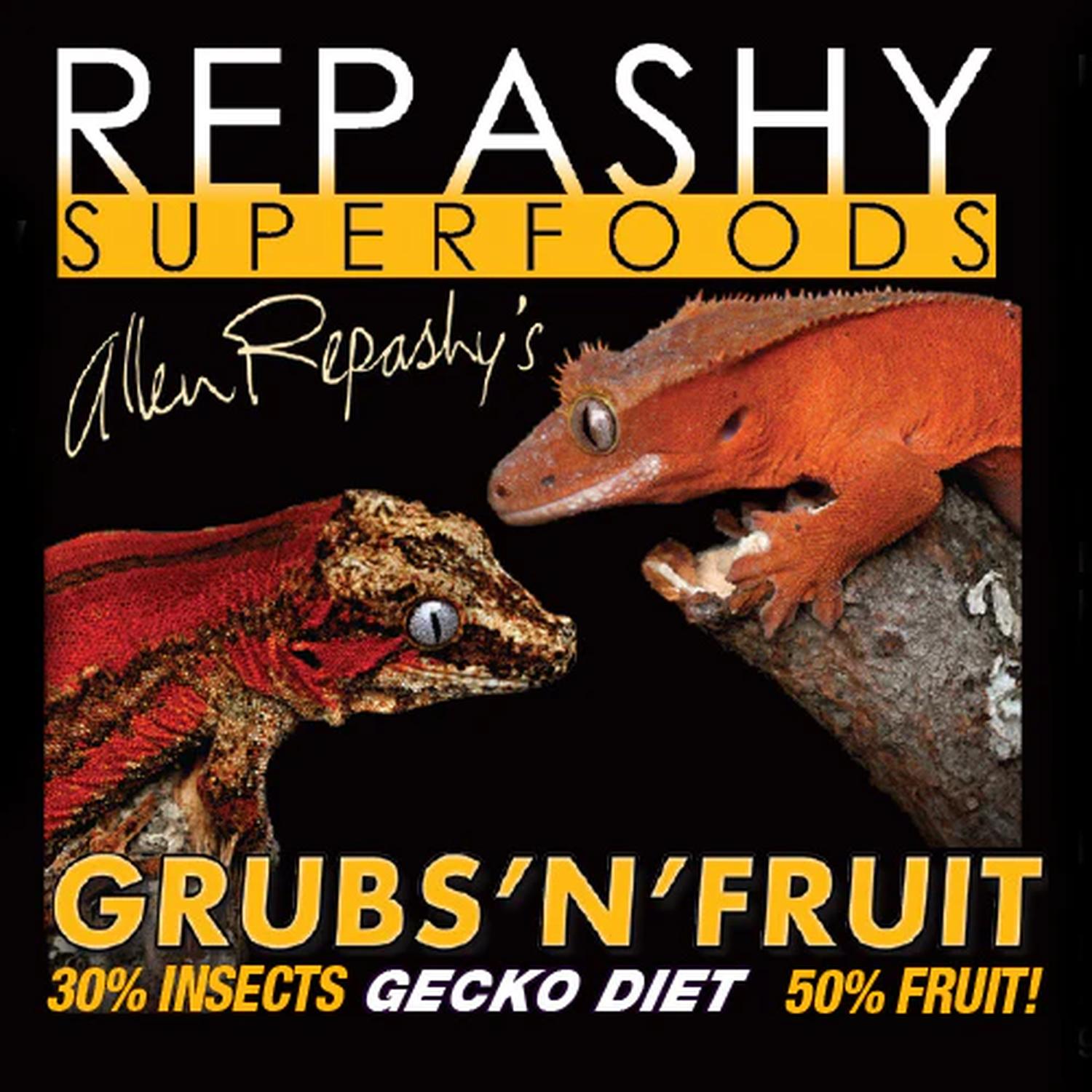 Repashy Grubs N Fruit prealimento gecko fruta/insectos 85g