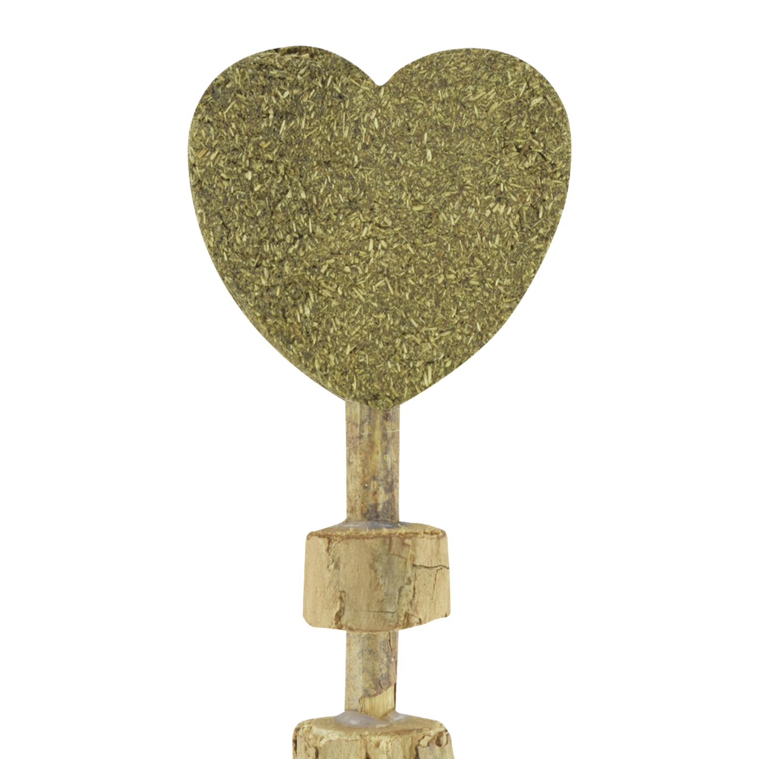 Fancy Pets juguete para gato varita con catnip corazon pluma