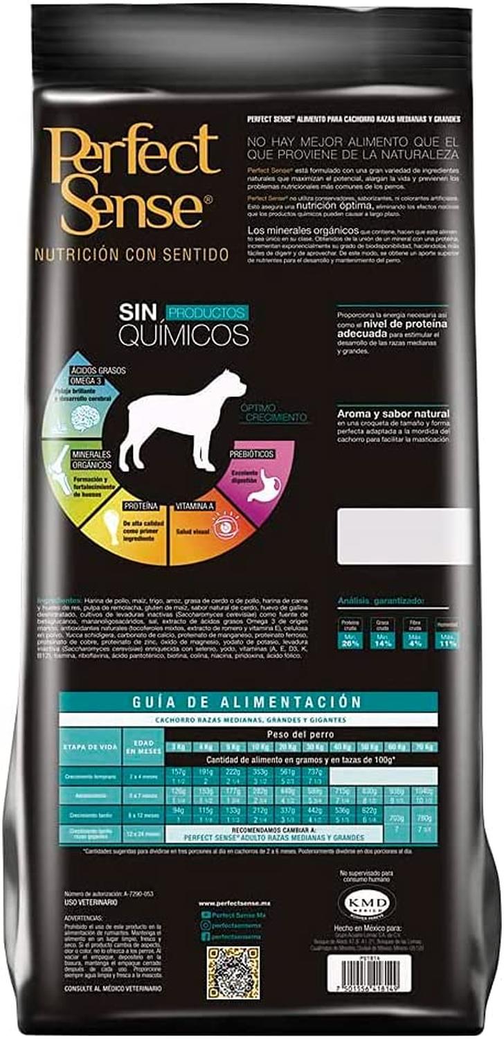 Perfect Sense Medium and Large Breed Puppy Food 15kg
