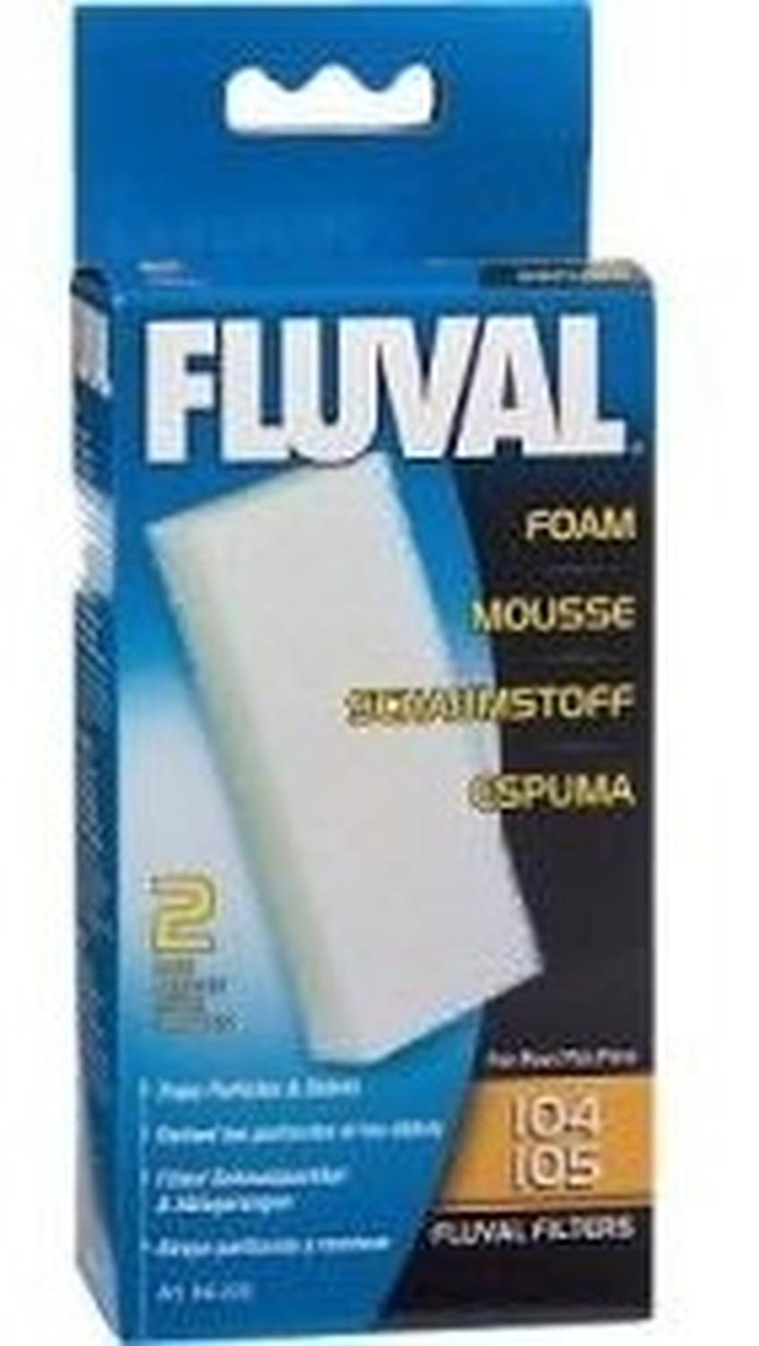Esponja Para canister Fluval 104/105/106/107 Caja 2 pzas