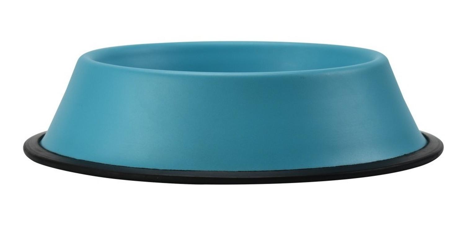 Steel Dog Bowl Assorted Colors 32 Oz