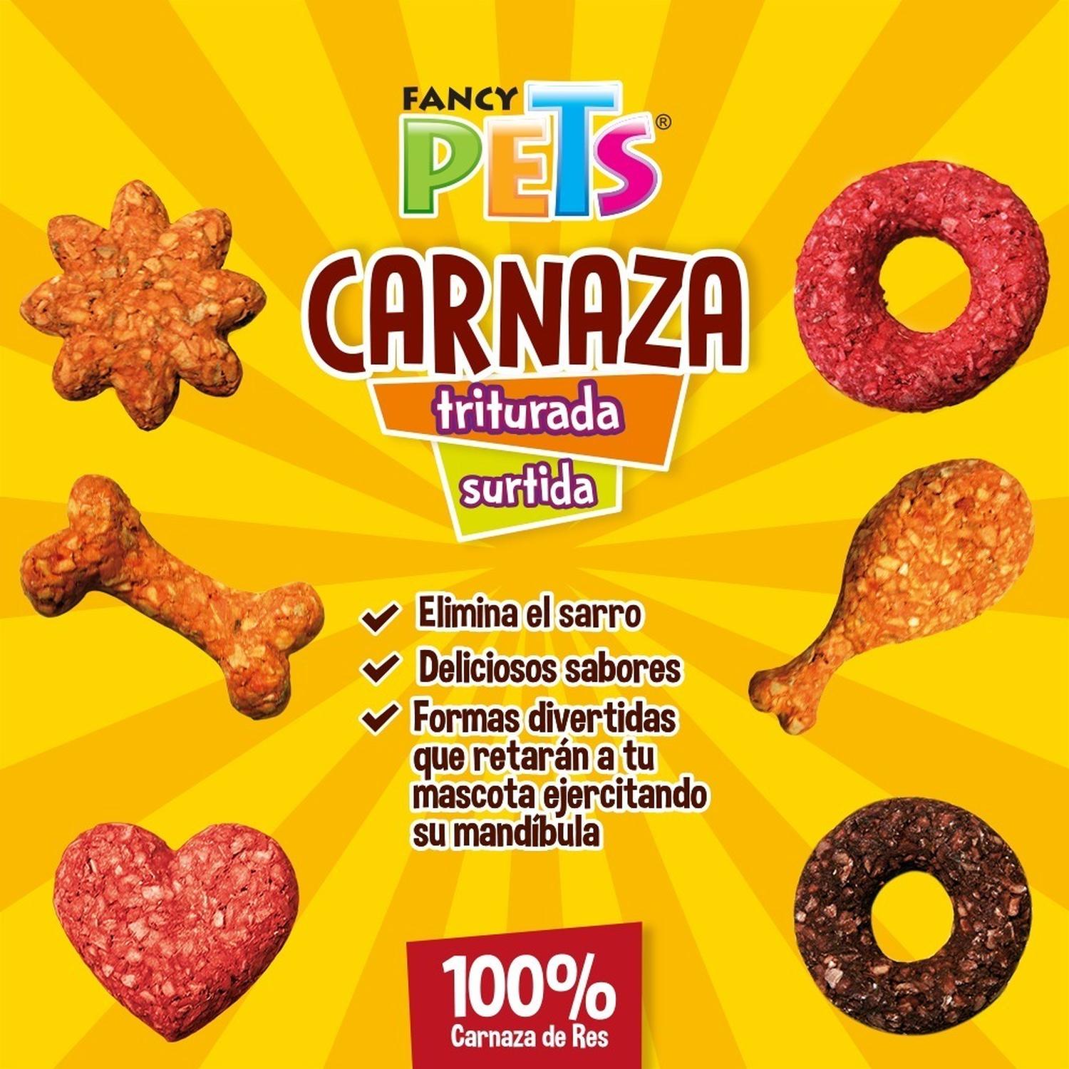 Fancy Pets Carnaza Triturada Para Perros Caja Con 50 Pz