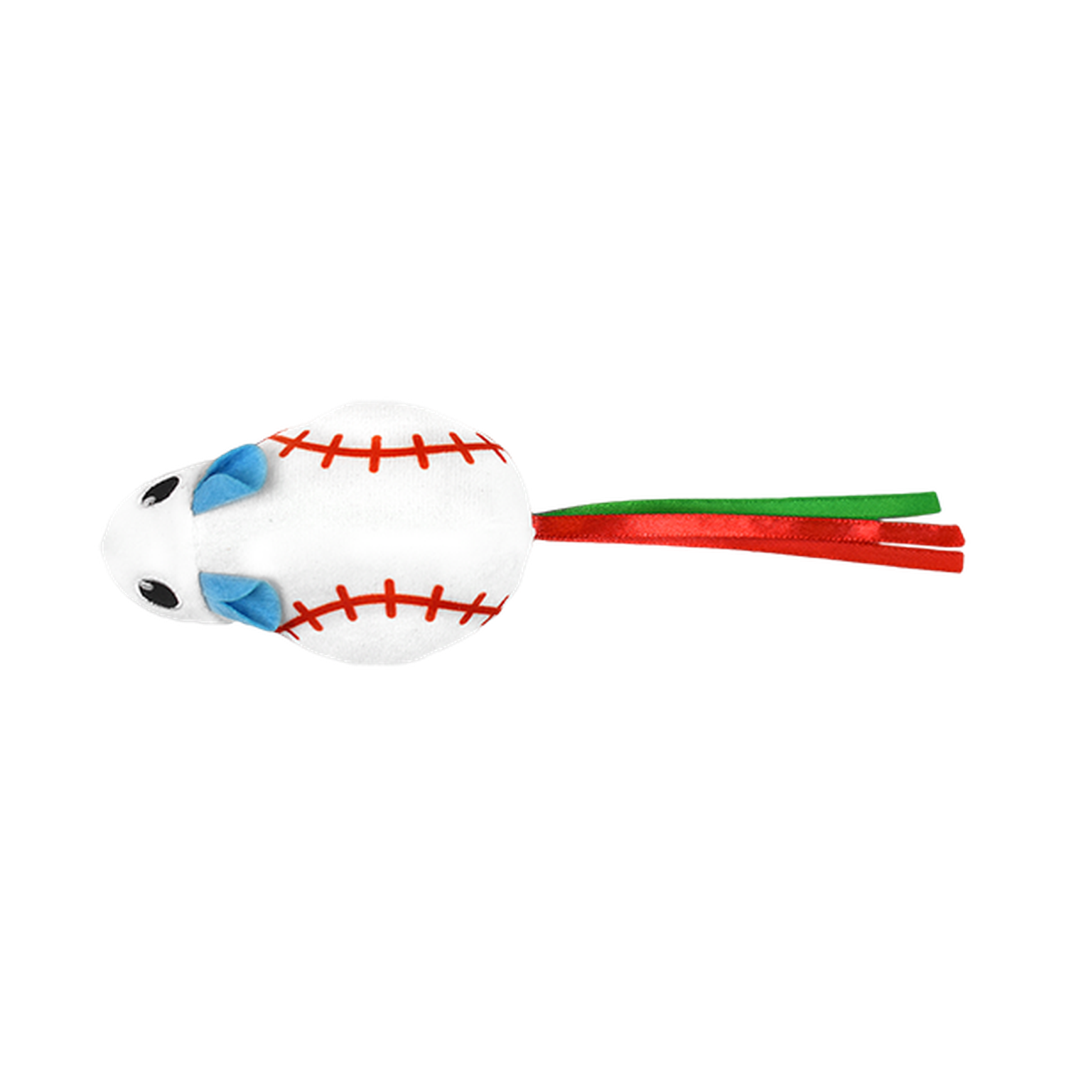 Fancy Pets Cat Toy Sound with Catnip Mouse Baseball