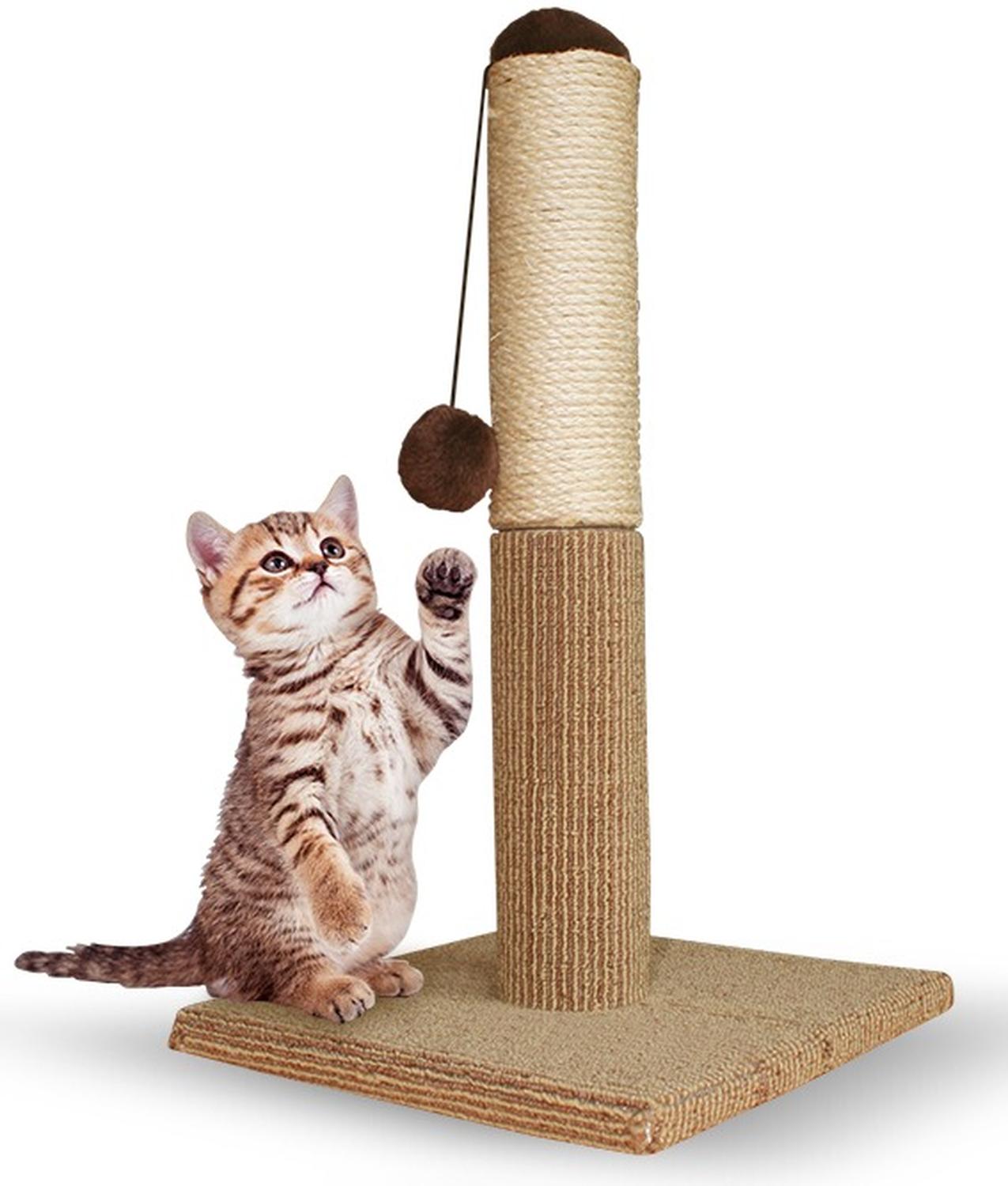 Fancy Pets Poste Rascador Para Gato De 55 Cm fibra de yute