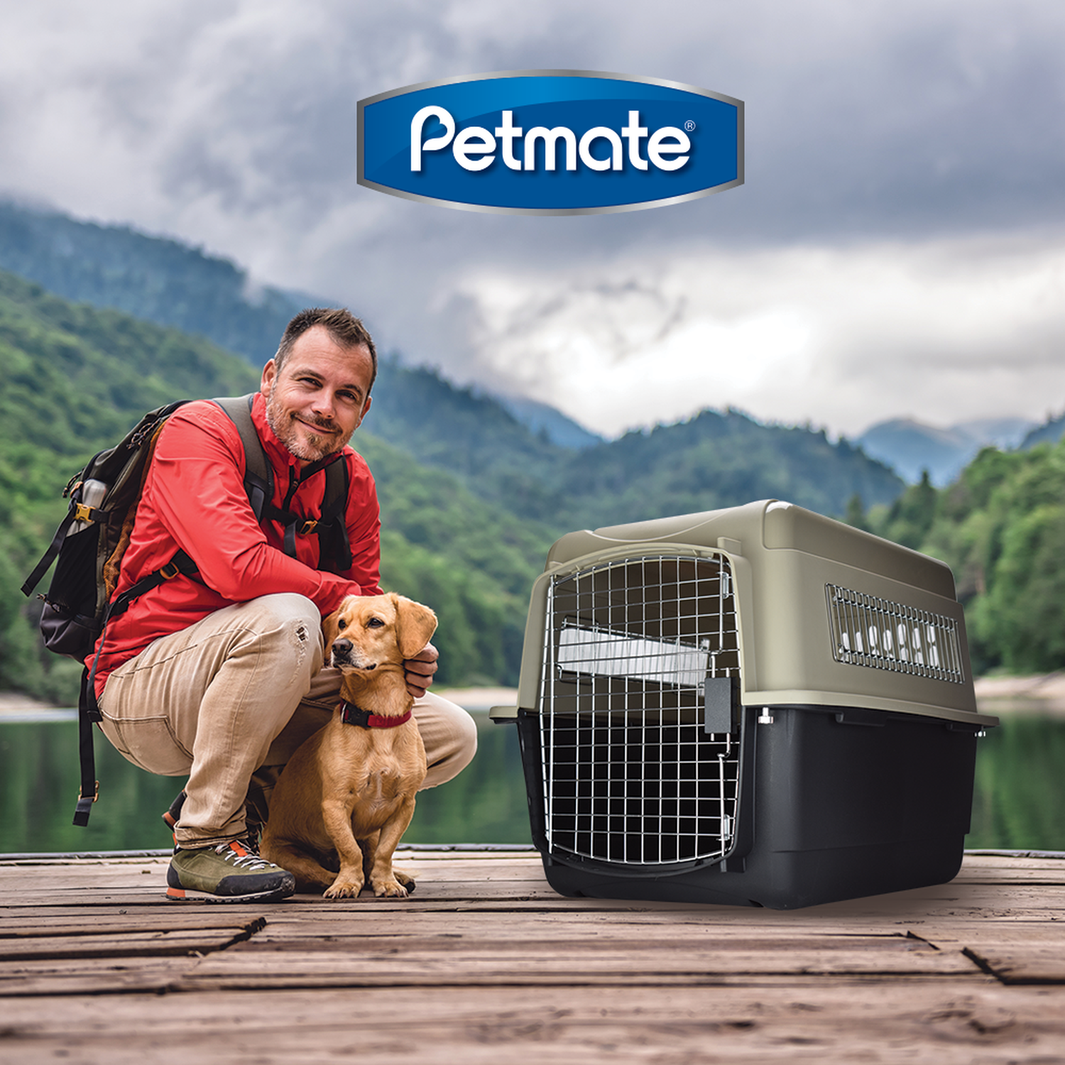 Transportadora perro Vari Kennel Petmate intermedia 81x57x60