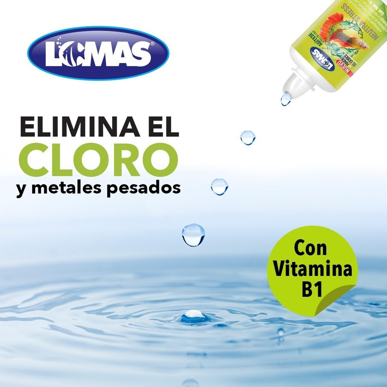 LOMAS Neutra Stress 30 Ml eliminates chlorine heavy metals