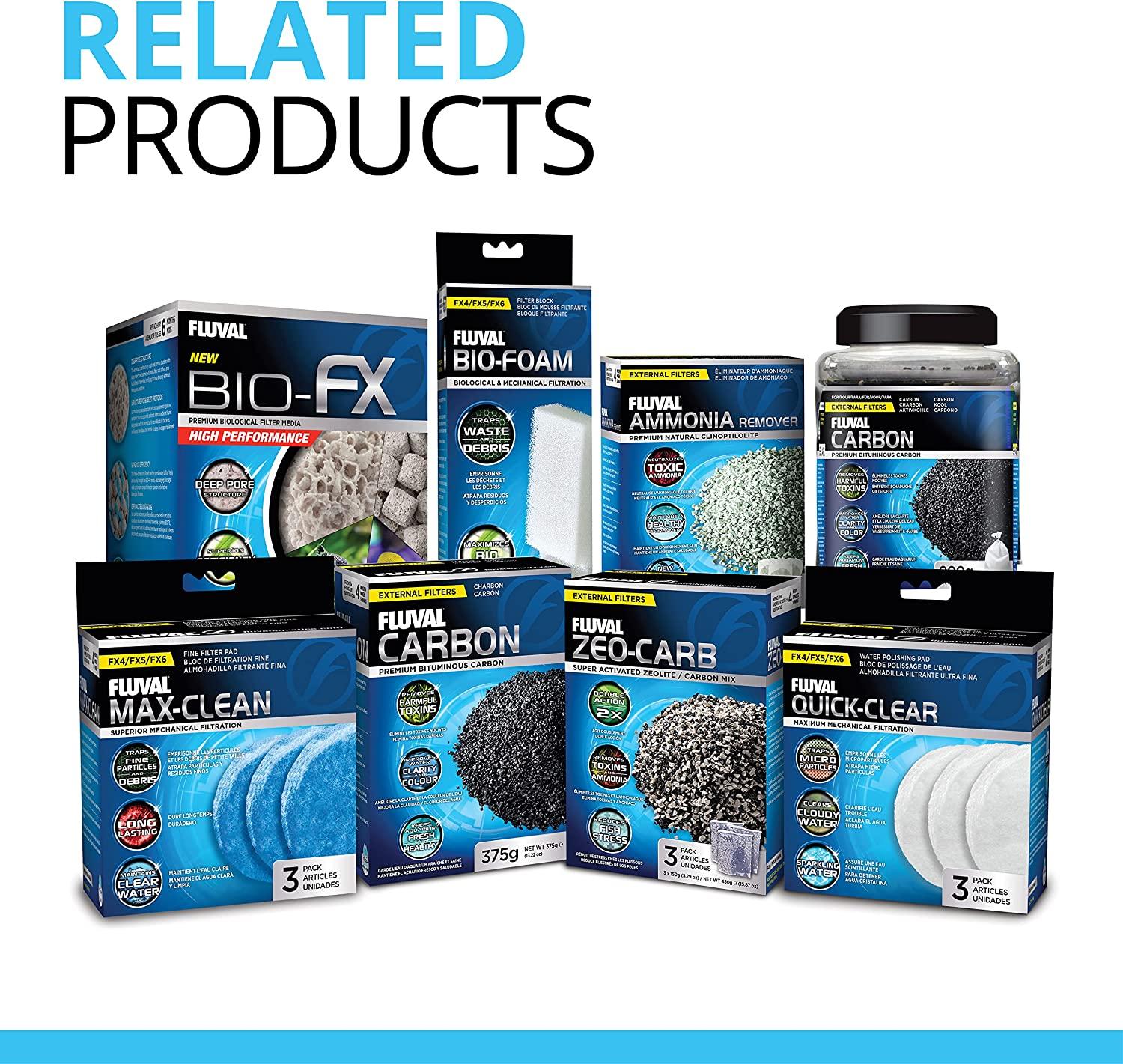 Repuesto Esponja foam Biofoam Carbón Fluval FX4 FX5 FX6