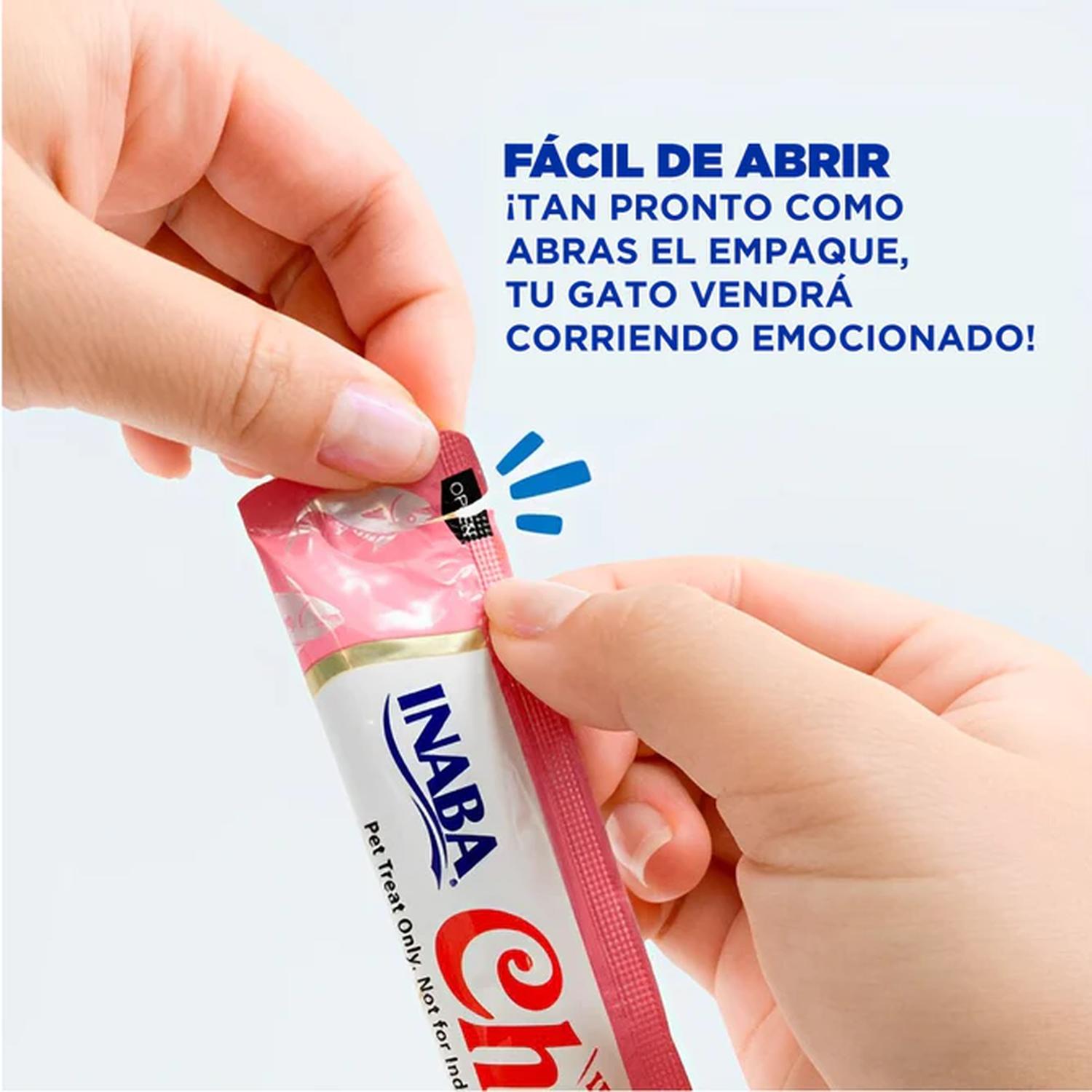 Combo Inaba Churu Atún snack premio gato 24 pzs (tubos)