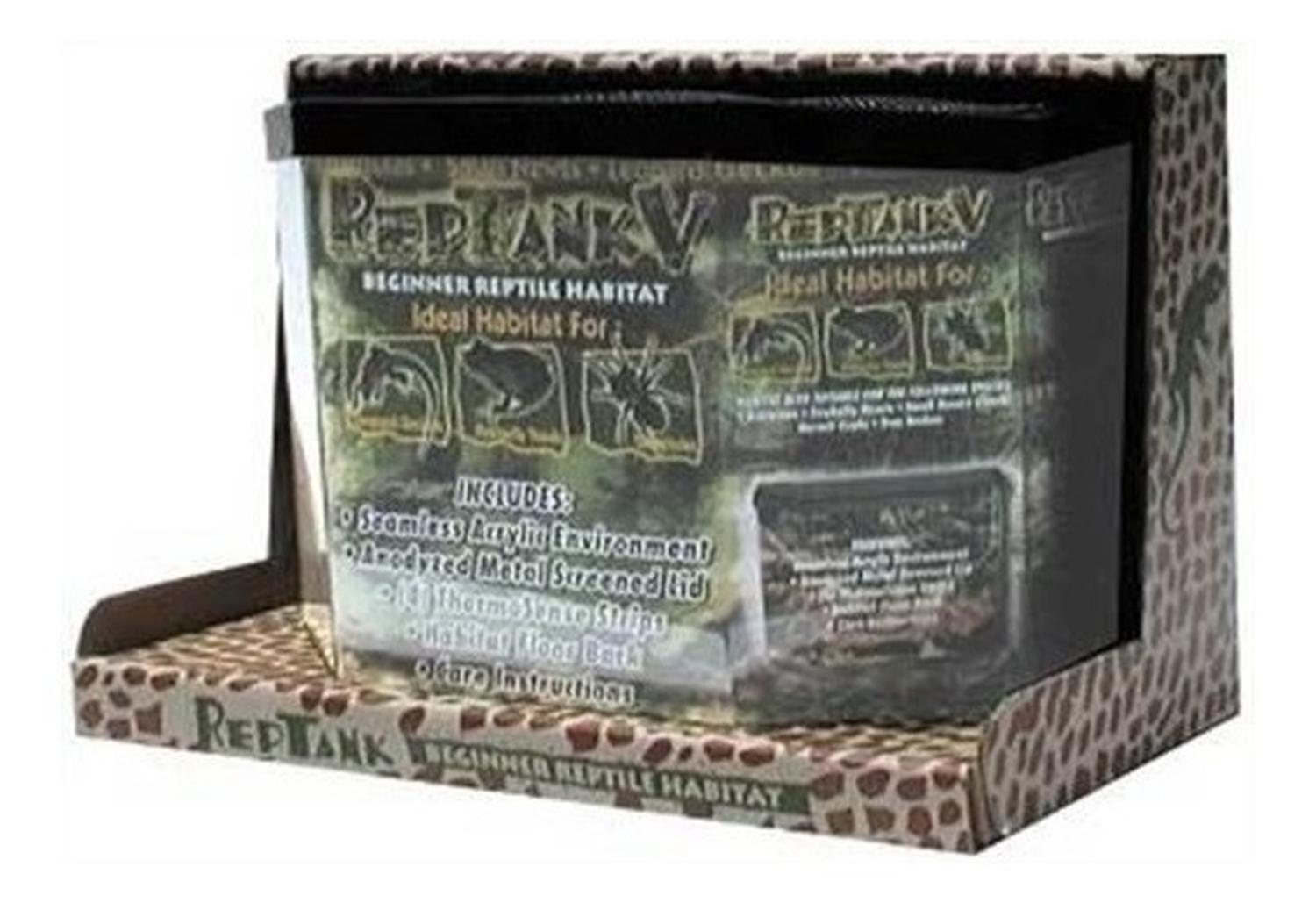 Acrílico Habitat Para Reptil, Anfibio O Insectos De 5 Gal