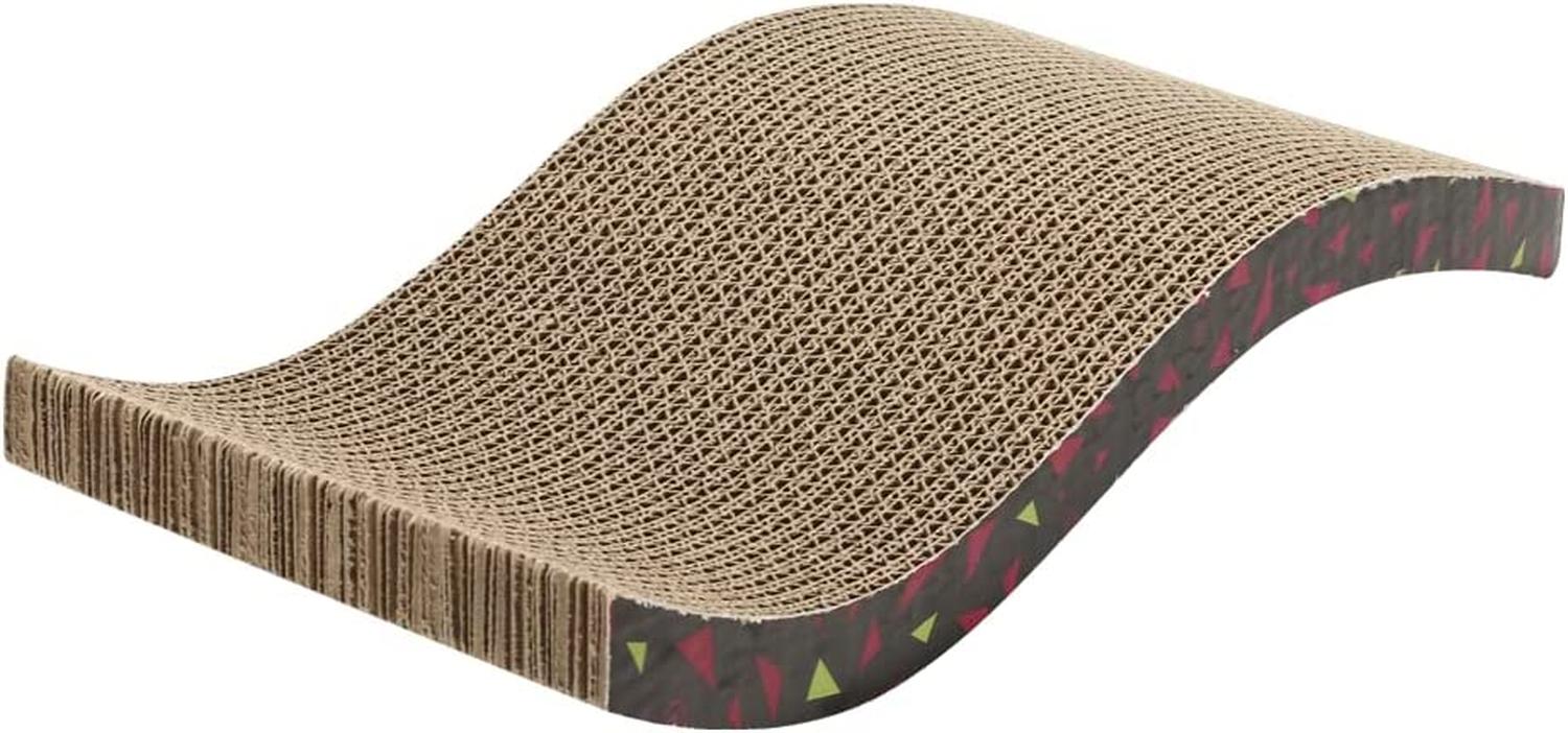 Rascador De Onda Para gato 44 Cm con bolsita de catnip