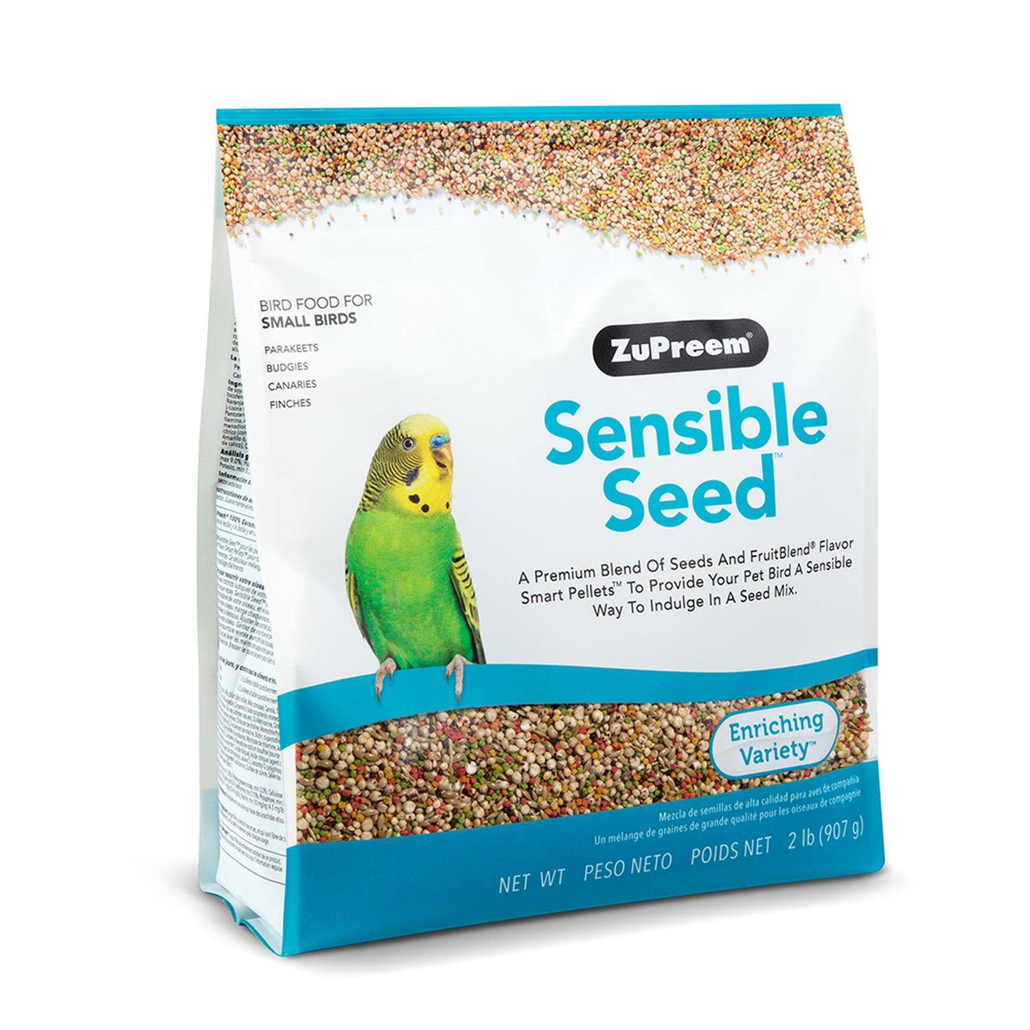 Zupreem Sensitive Food Seed Parakeet, Canary and Finch 907g