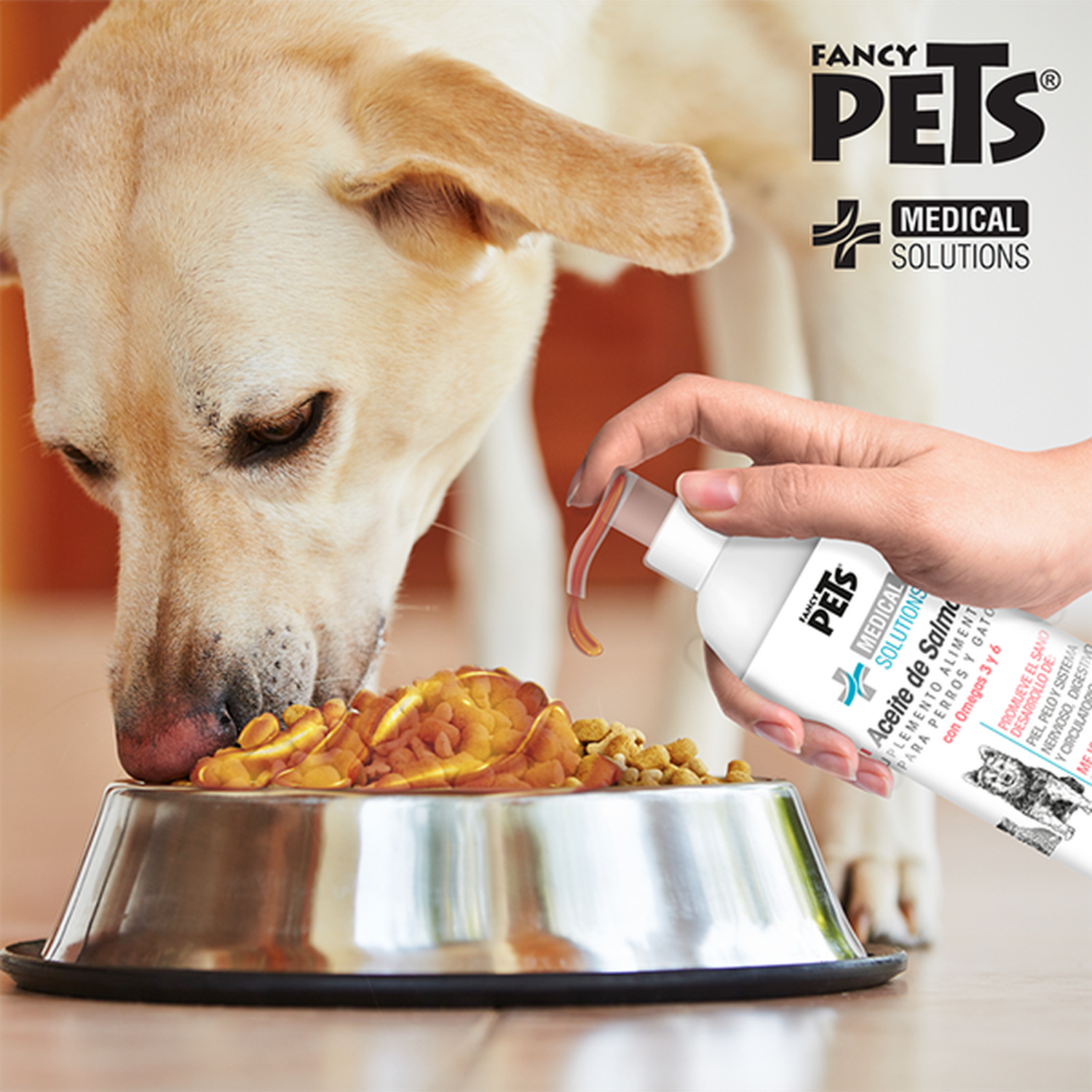 Medical Solutions suplemento para perros aceite de salmón