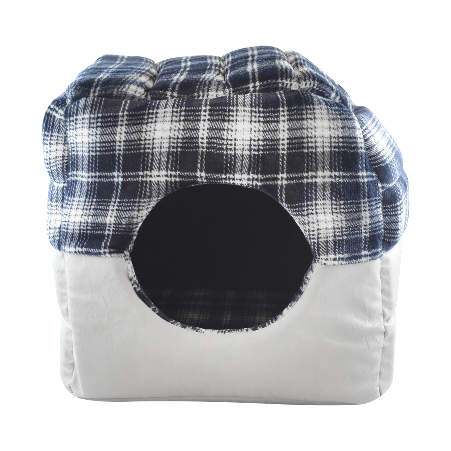 Fancy Pets cama cubo 2 en 1 para perro, colchon o casa