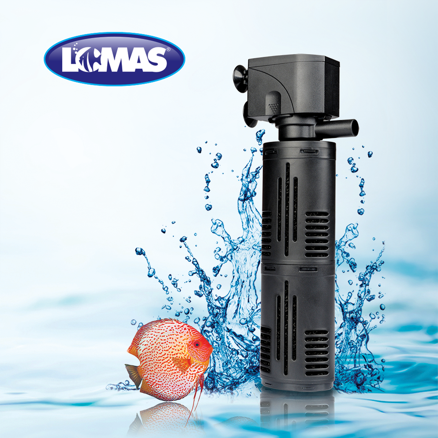 LOMAS filtro rápido cabeza de poder AquaFlow 20F 150-250 lt