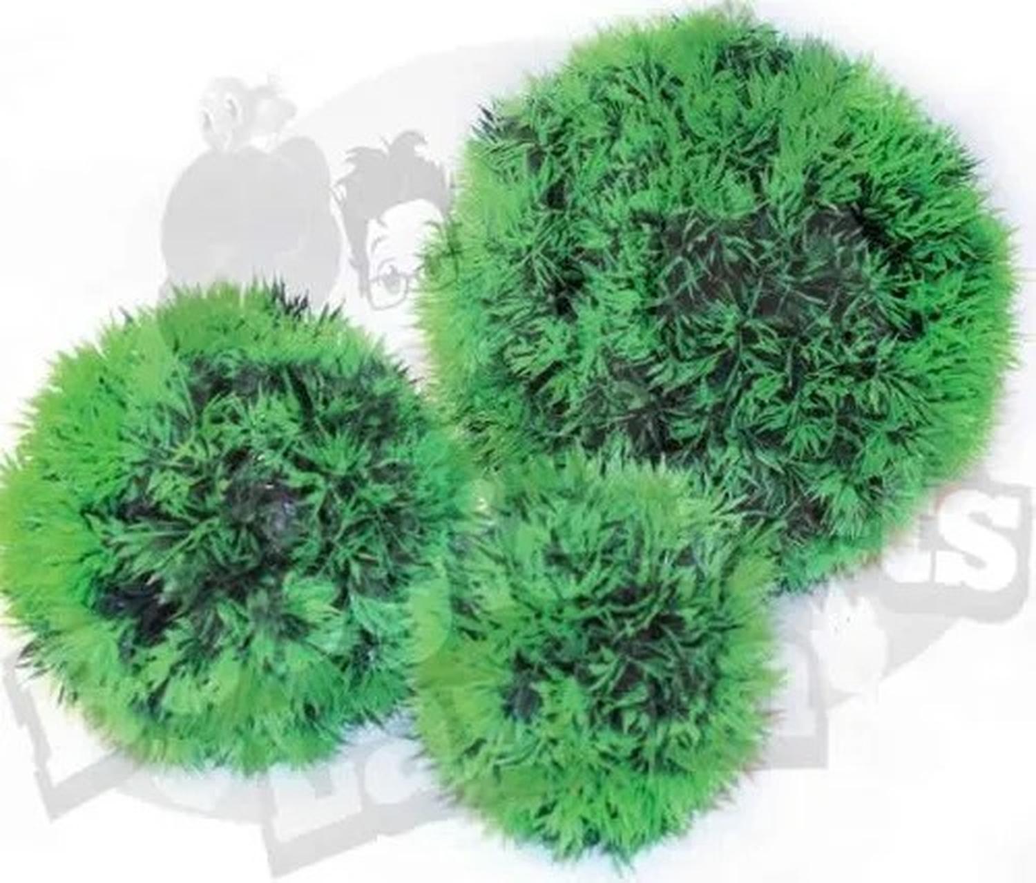 Planta Artificial Musgo Java Gde De 17 Cm para pecera