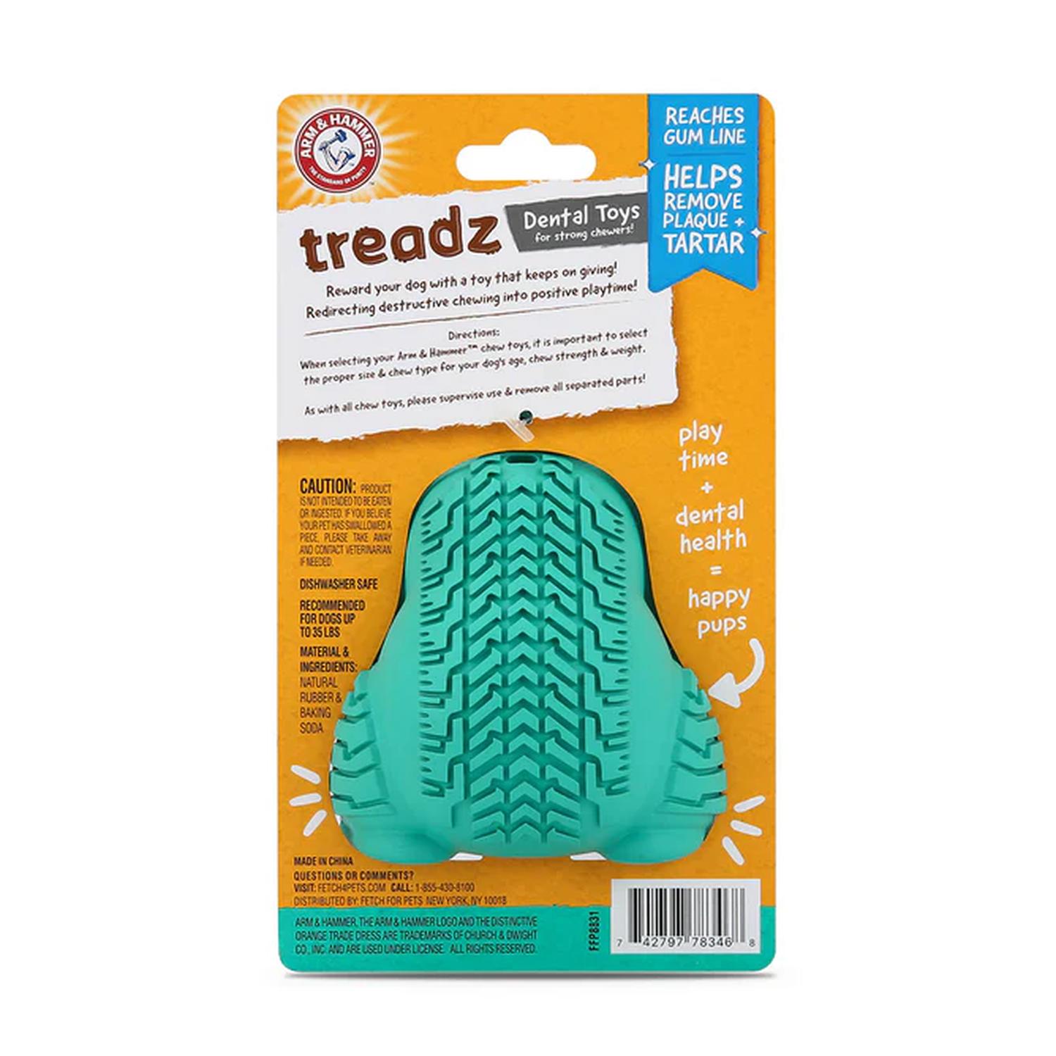 Arm & Hammer Treadz Juguete Dental para Perro Gorila Grande