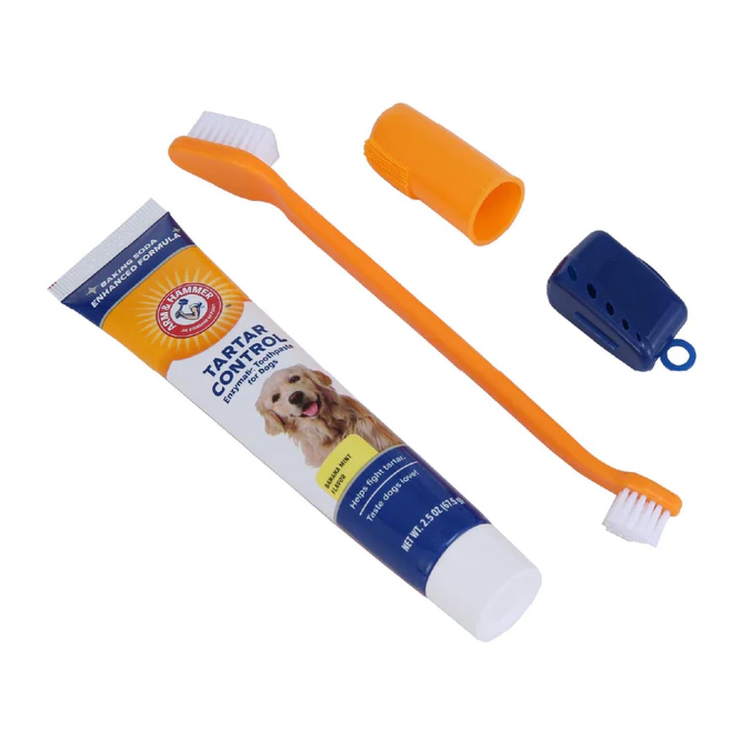Arm & Hammer Kit Pasta Dental Perro tartar control Plátano-Menta
