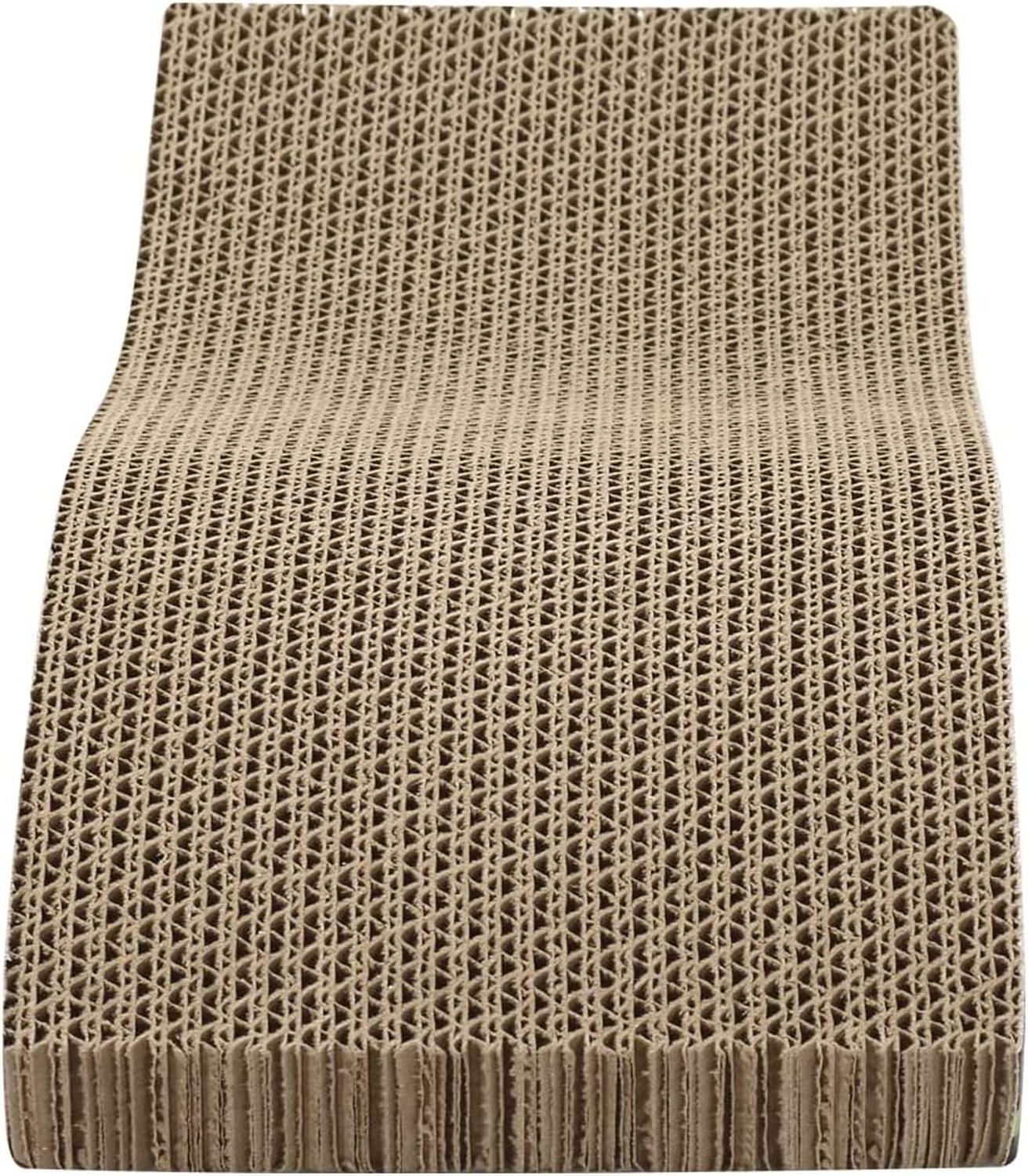 Rascador De Onda Para gato 44 Cm con bolsita de catnip