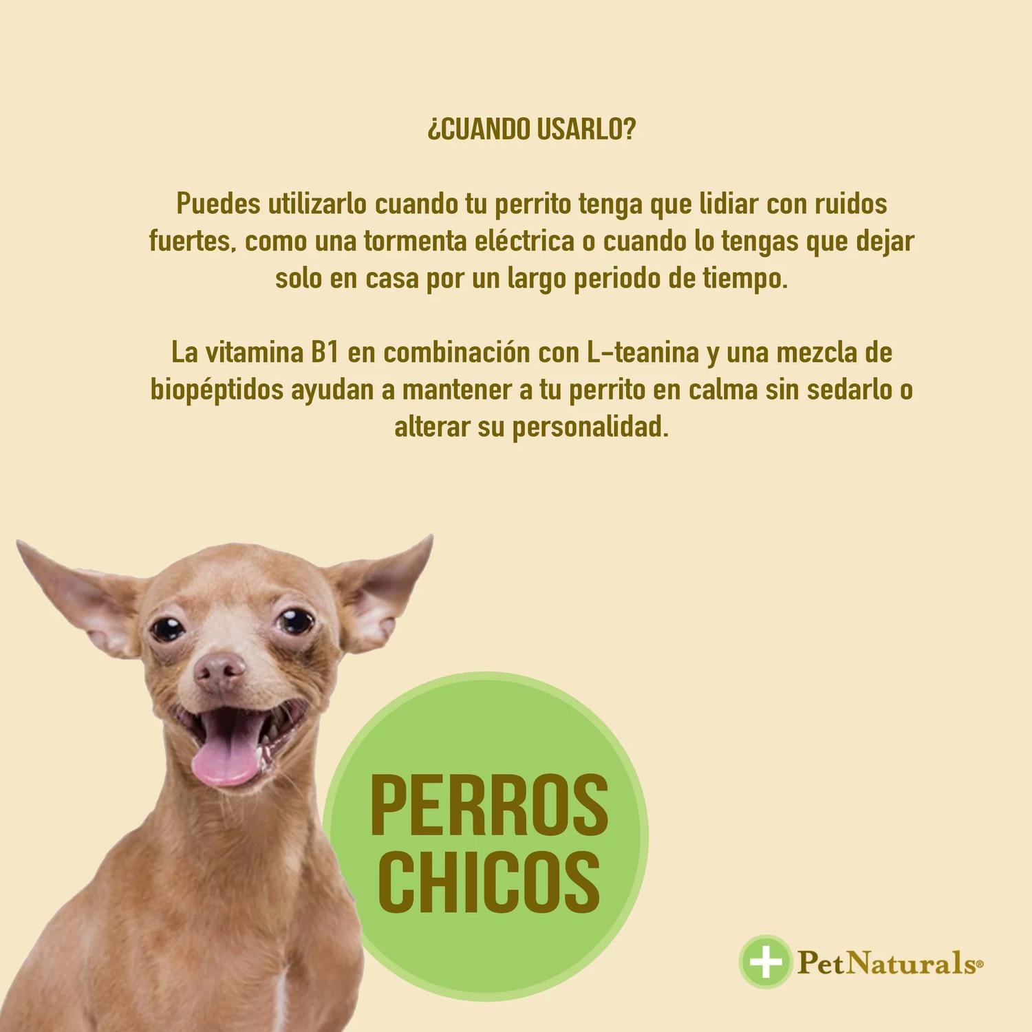 Pet Naturals Calmantes para Perros Chicos a base de calostro