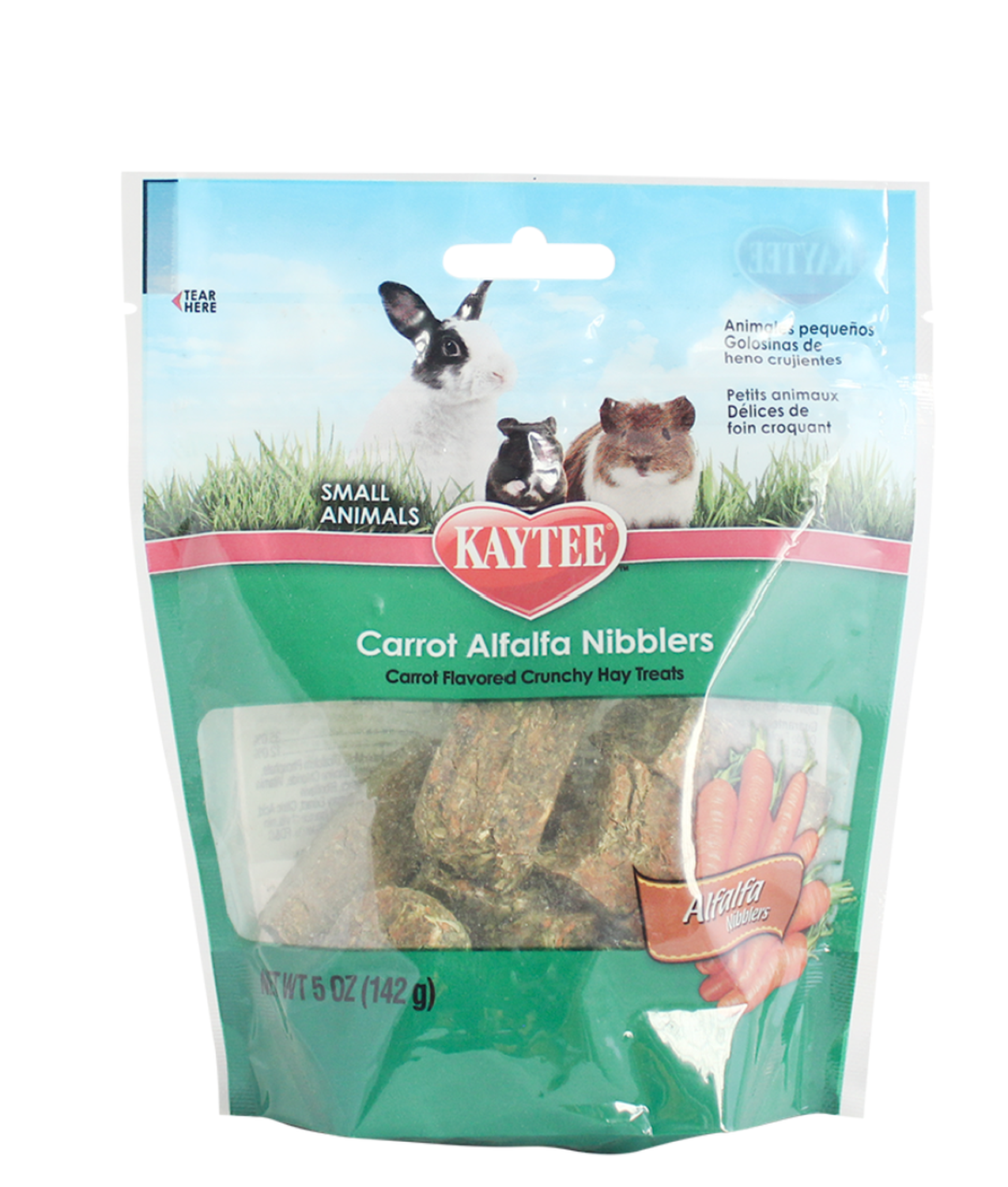 Premio Kaytee Nibblers Zanahoria cuyo, rata, conejo 141 g