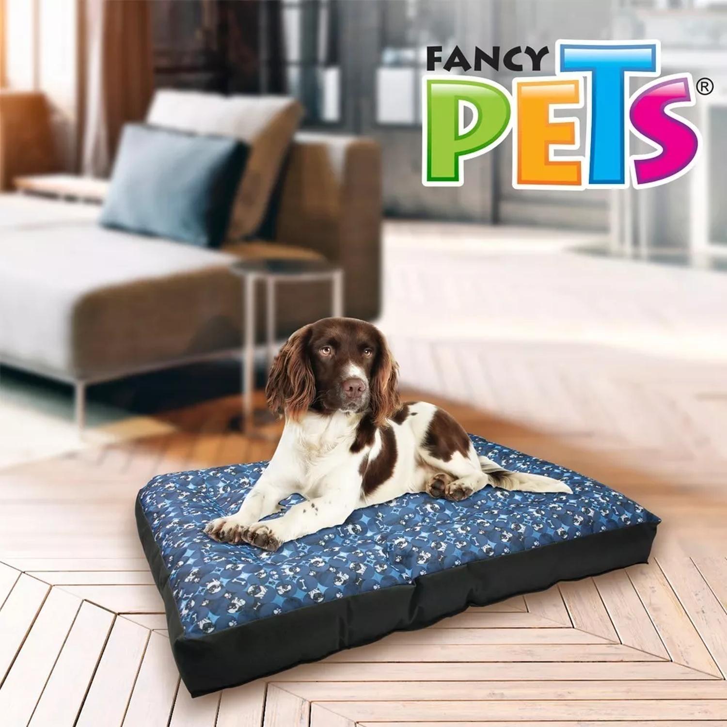 Fancy pets colchoneta ortopedica para perros azul Buggie mediana