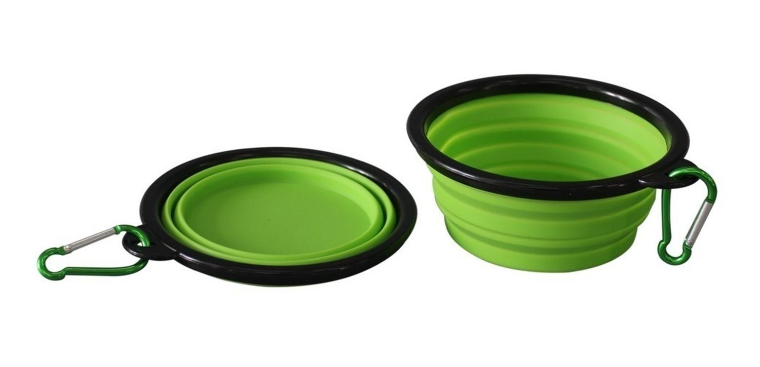Plato Plegable De Viaje Para Perro En Variedad De Colores