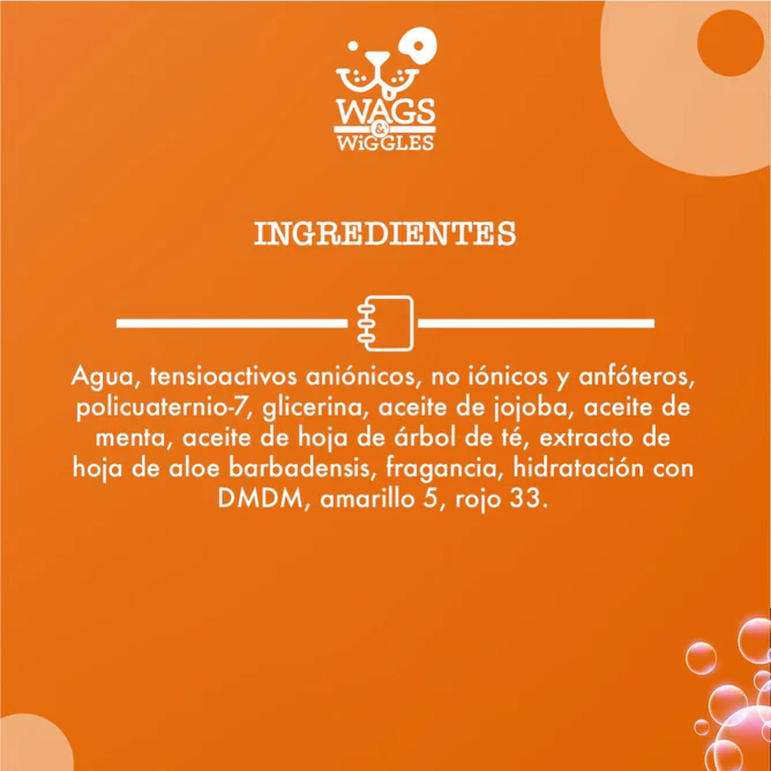 Spray refrescante desodorizante perro Wags & Wiggles 355 mL