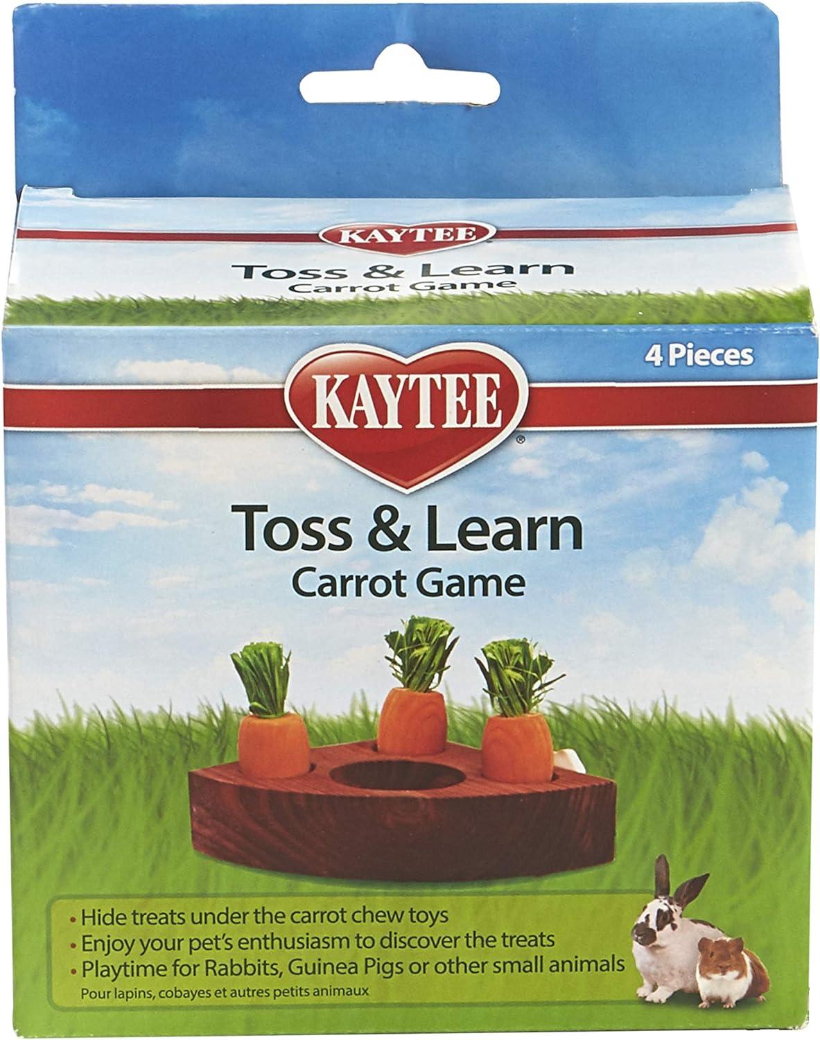 Kaytee juguete interactivo Zanahorias Toss & Learn conejo