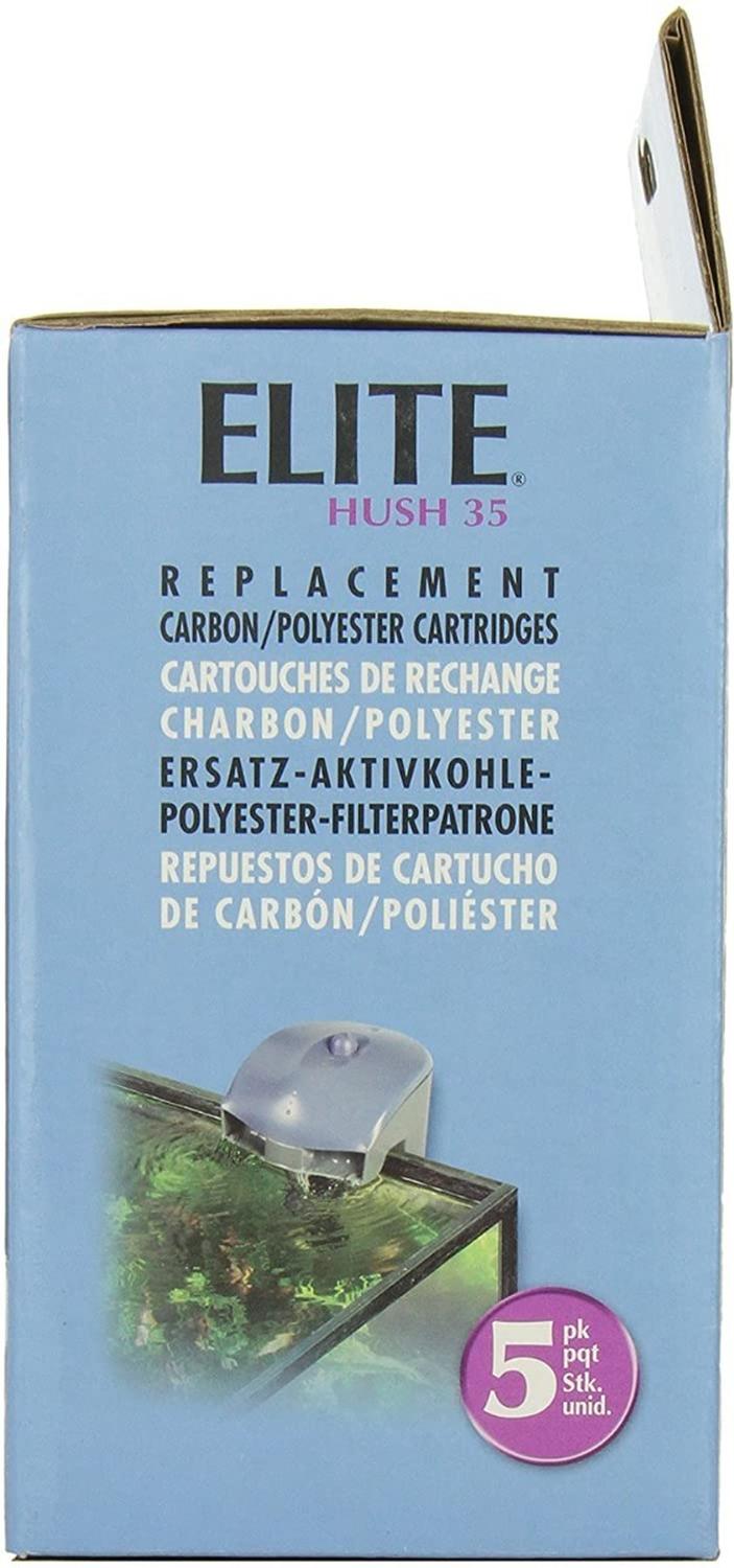 Repuesto De Carbón/almohadilla Para Elite Hush 35 5 Pzas Fdp