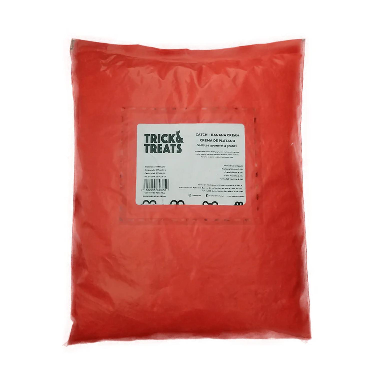 Galleta para perros Trick & Treats Catch! plátano bolsa 1kg