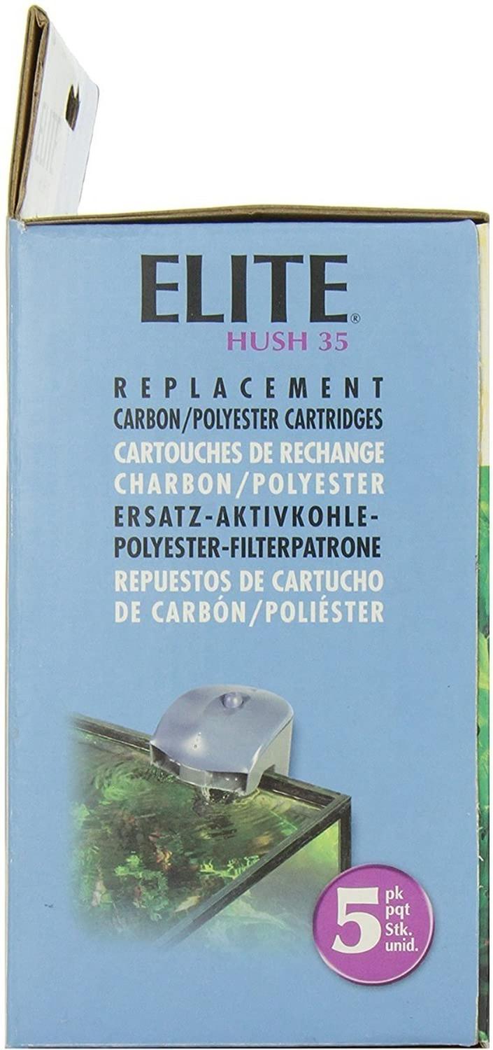 Repuesto De Carbón/almohadilla Para Elite Hush 35 5 Pzas Fdp