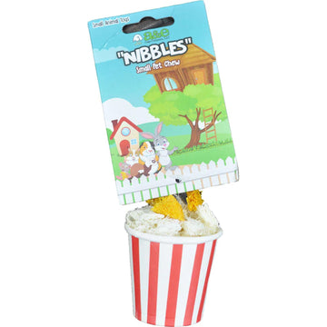 Juguete A&E de Esponja Popcorn para hamster, cuyo, conejo | G.Valkyria