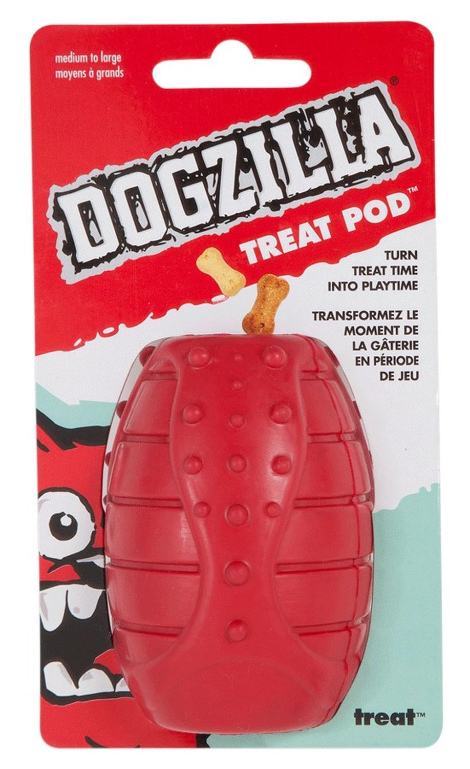 Juguete Para Perro Dogzilla Treat Pod Gde Para Premios