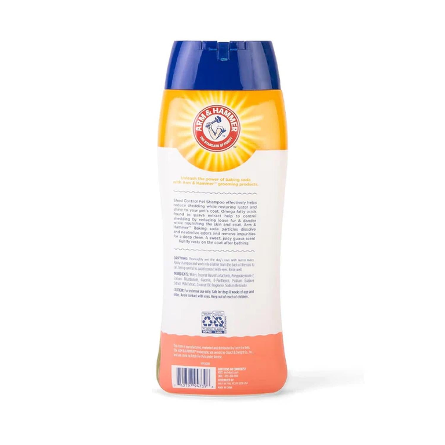 Arm & Hammer Shampoo para Perro Control Caída Pelo Guayaba 591ml