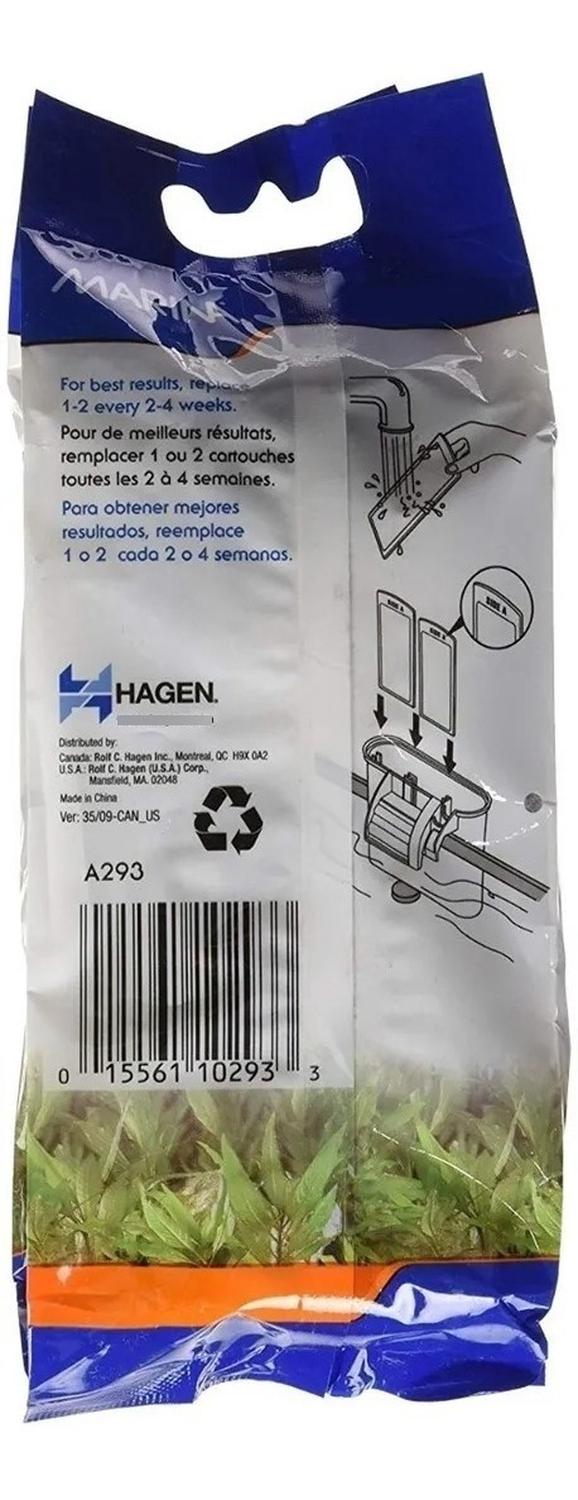 Repuesto Marina BioClear cartucho filtro Slim S10,S15,S20 3pz
