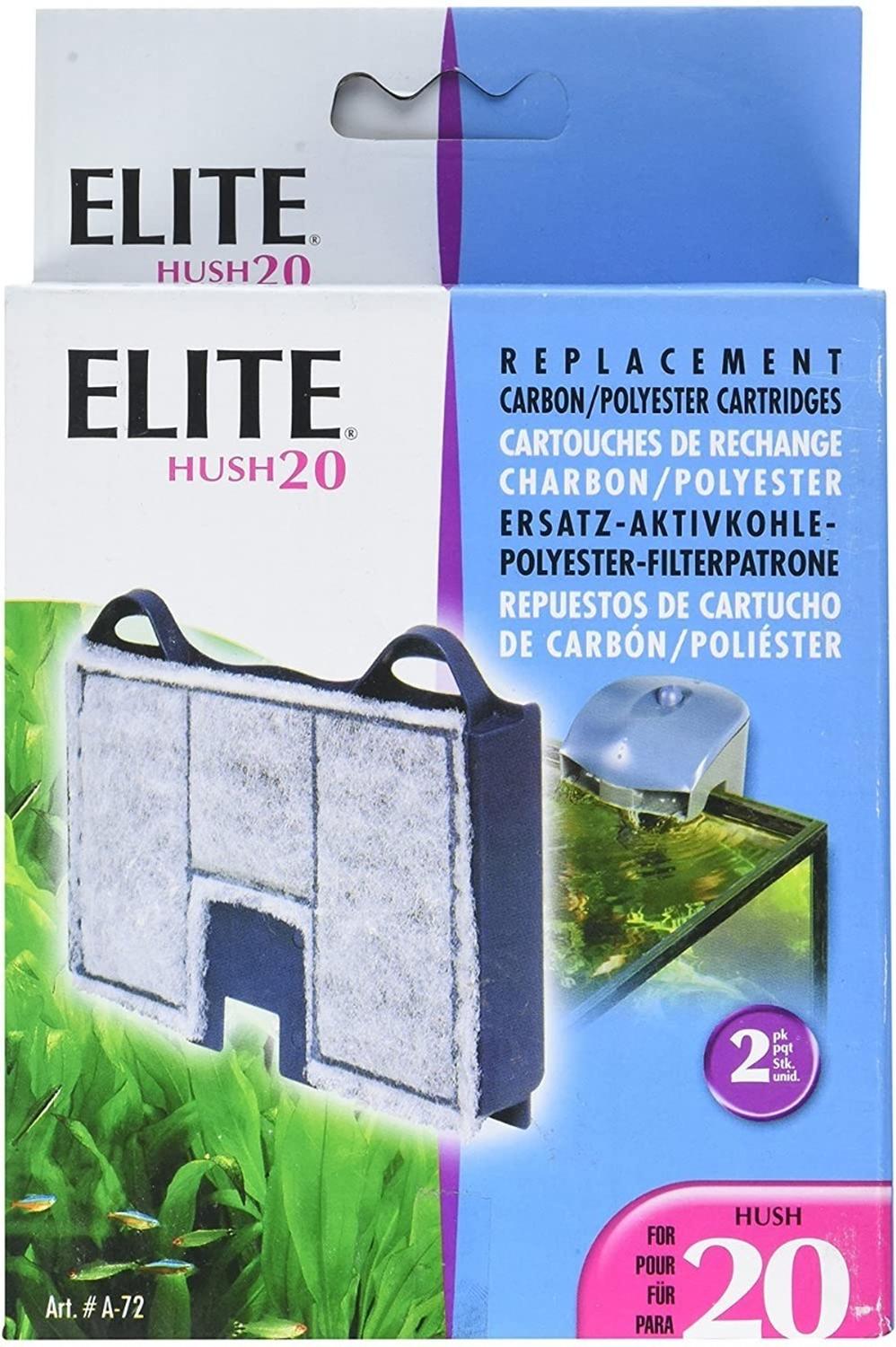 Repuesto De Carbón/almohadilla Para Elite Hush 20 2 Pzas
