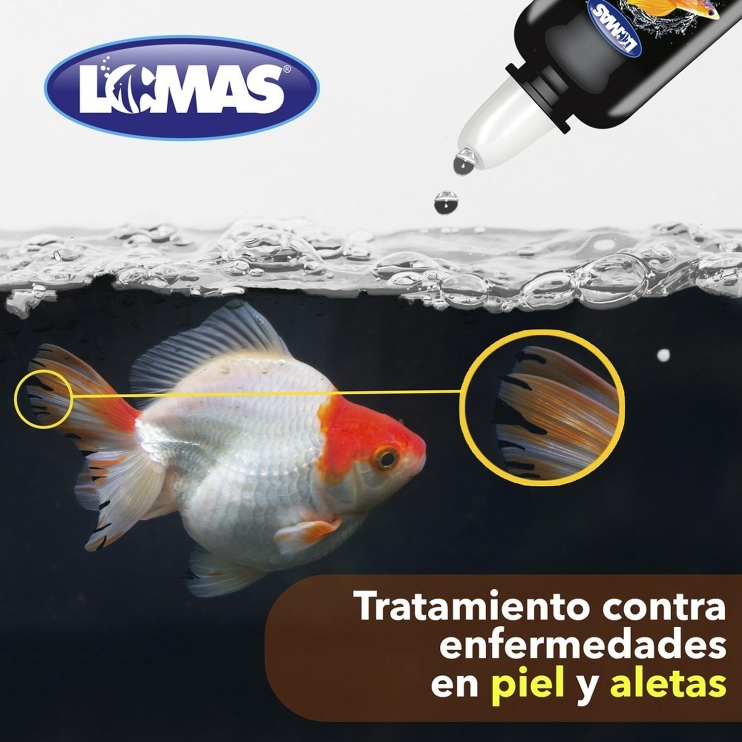 LOMAS Acriflavina 30 Ml Enfermedades Piel Aletas bactericida