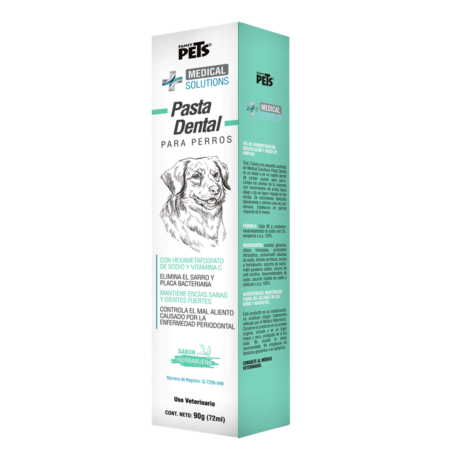 Medical Solutions pastal dental perros 90 g elimina sarro