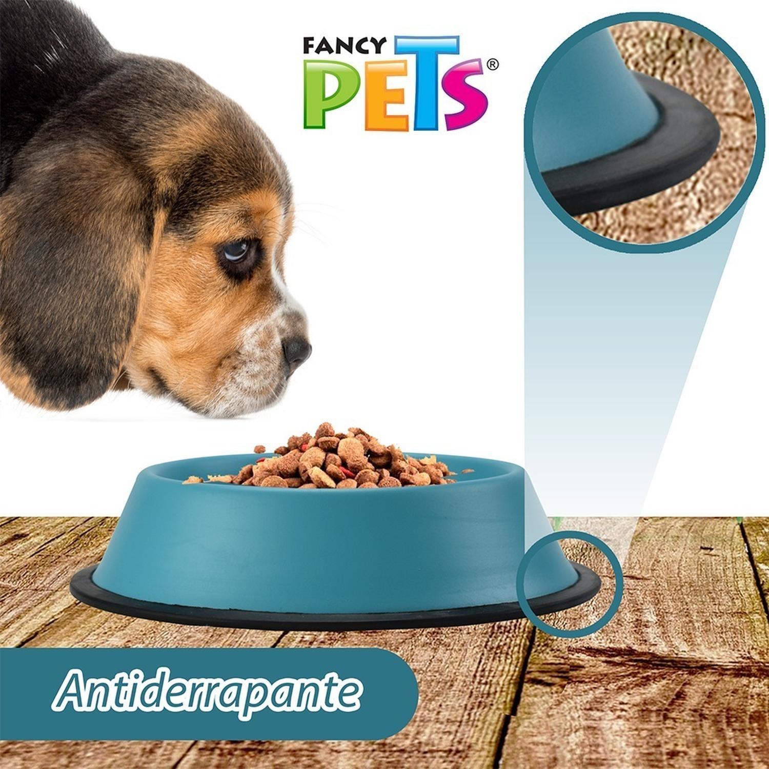 Steel Dog Bowl Assorted Colors 32 Oz