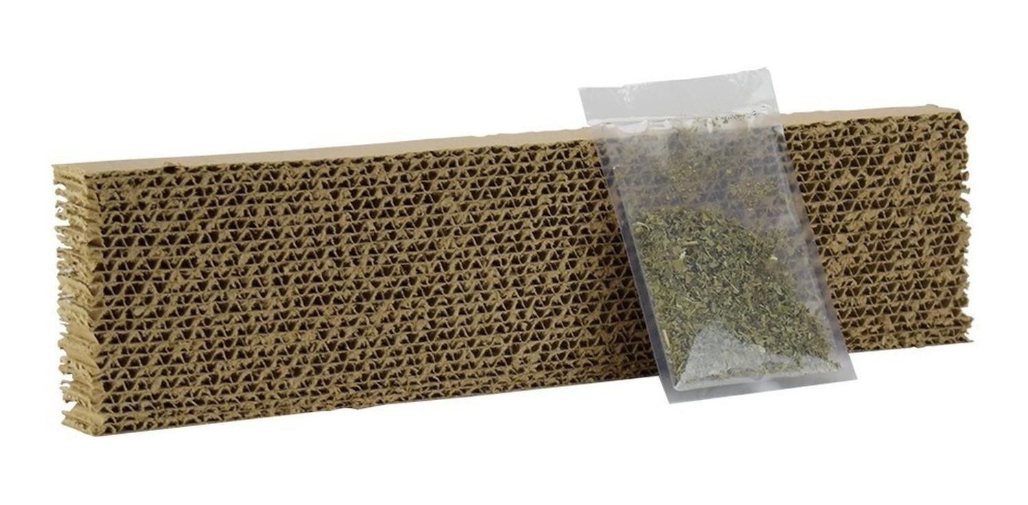 Tapete Rascador Para Gato Sencillo De Van Ness con catnip