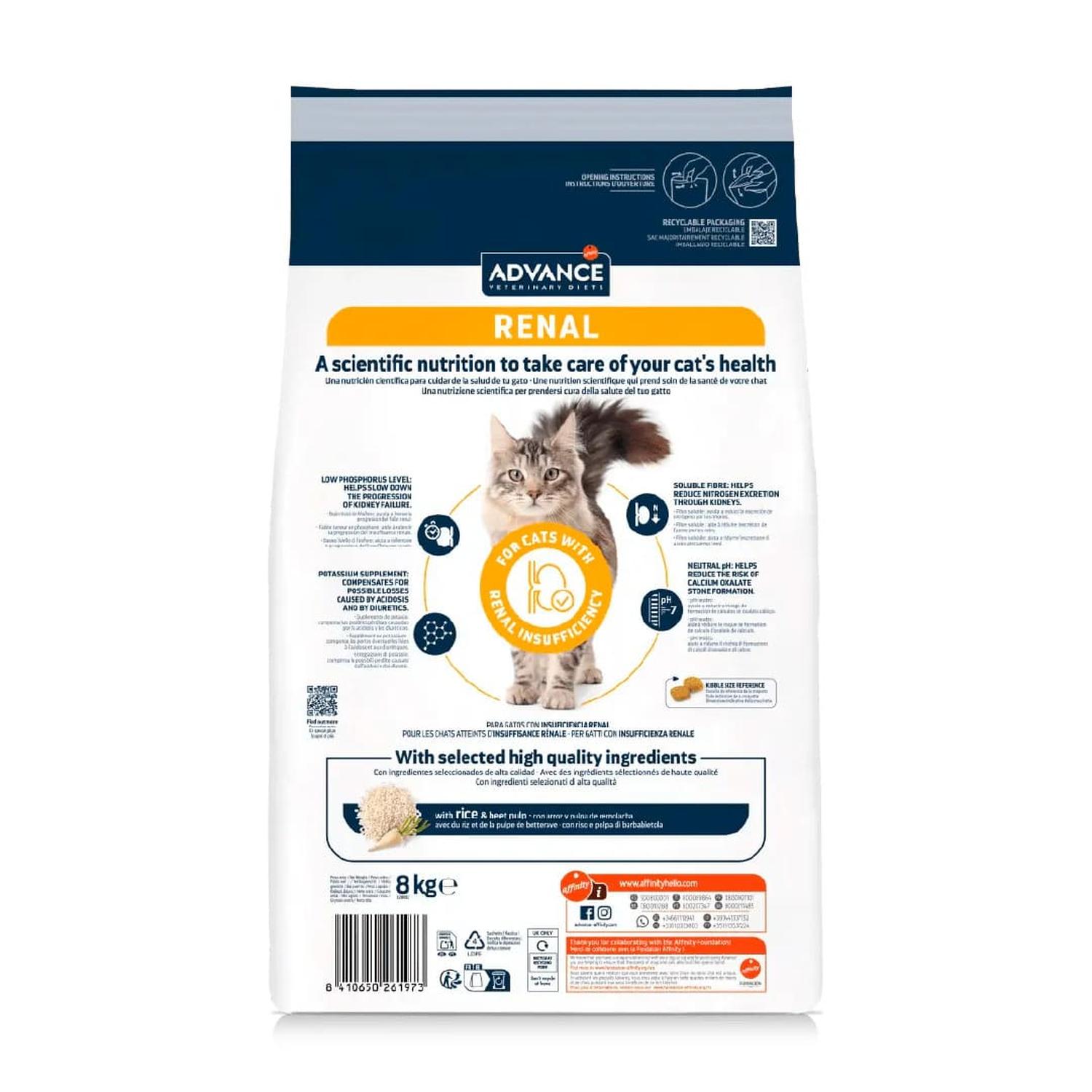 Advance alimento para gato cuidado Renal 1.5Kg | G.Valkyria - imagen 2