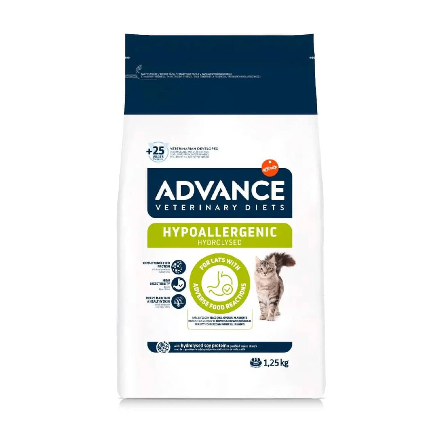 Advance alimento para gato Hypoallergenic 1.25kg | G.Valkyria - imagen 1
